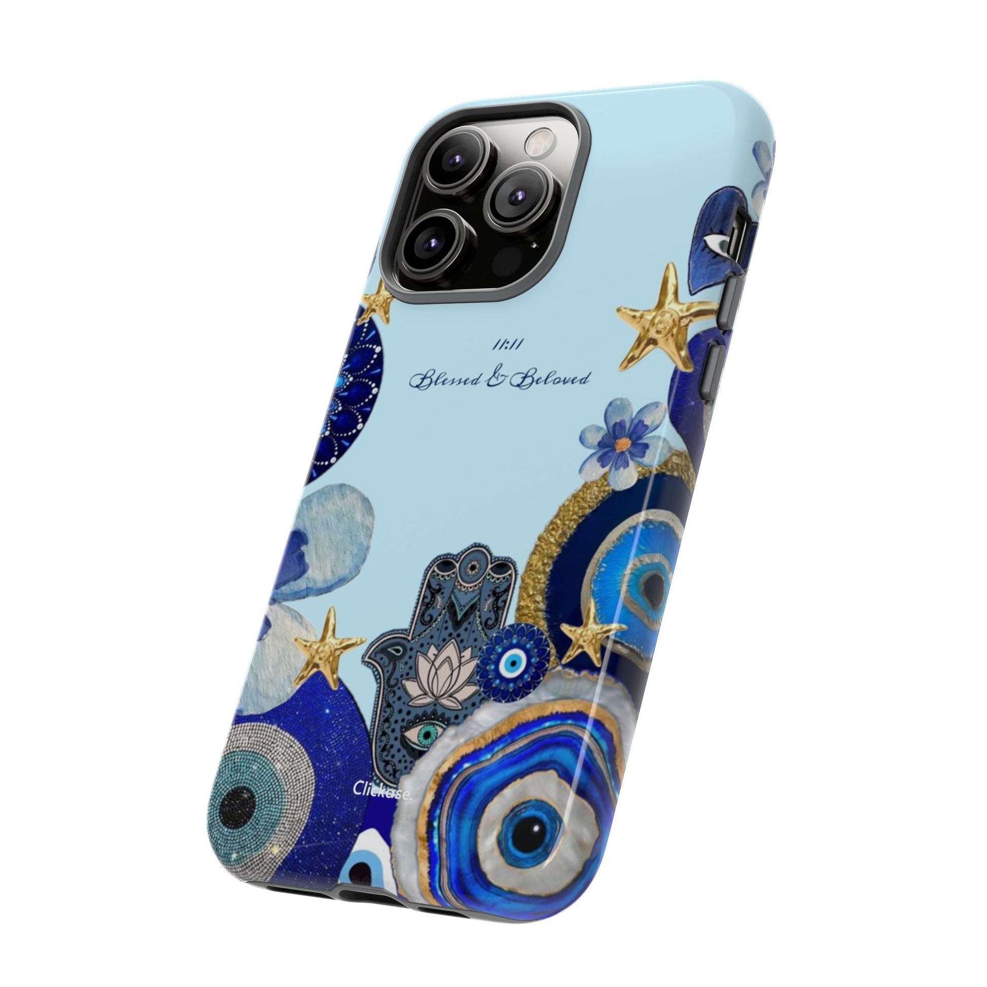 Hamsa Ocean-Inspired Tough Phone Case by