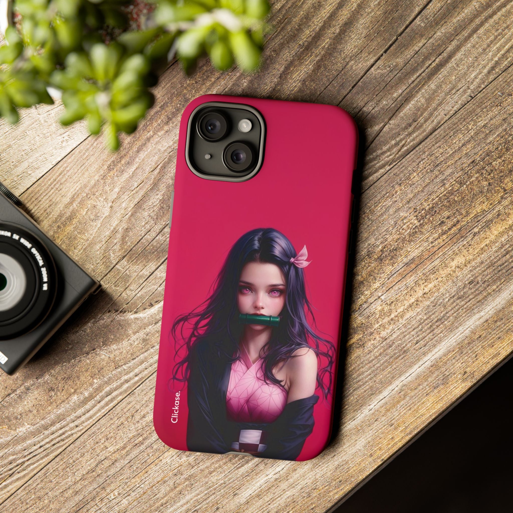 Nezuko Kamado - Demon Slayer Tough Phone Case by