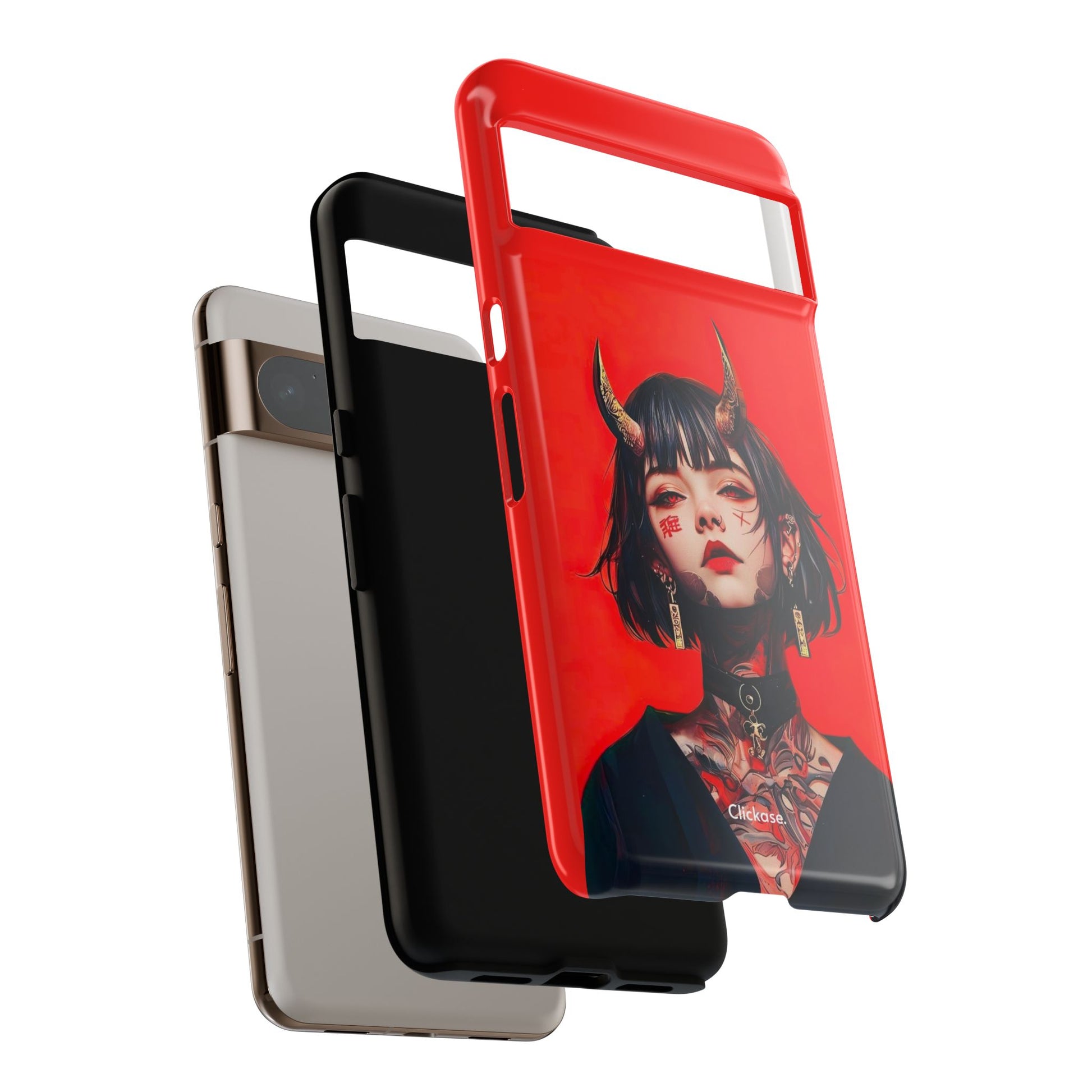 Stylish Phone Case with Edgy Design, Unique Phone Cover, Gothic Aesthetic Accessories, Trendy Cell Phone Case, Perfect Gift for Teens by