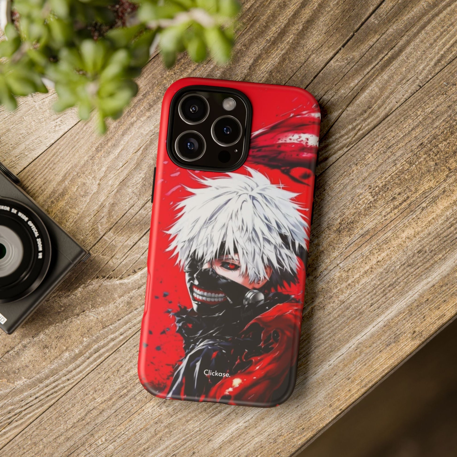 Ken Kaneki - Anime Tough Phone CasePhone CaseClickase®Ken Kaneki