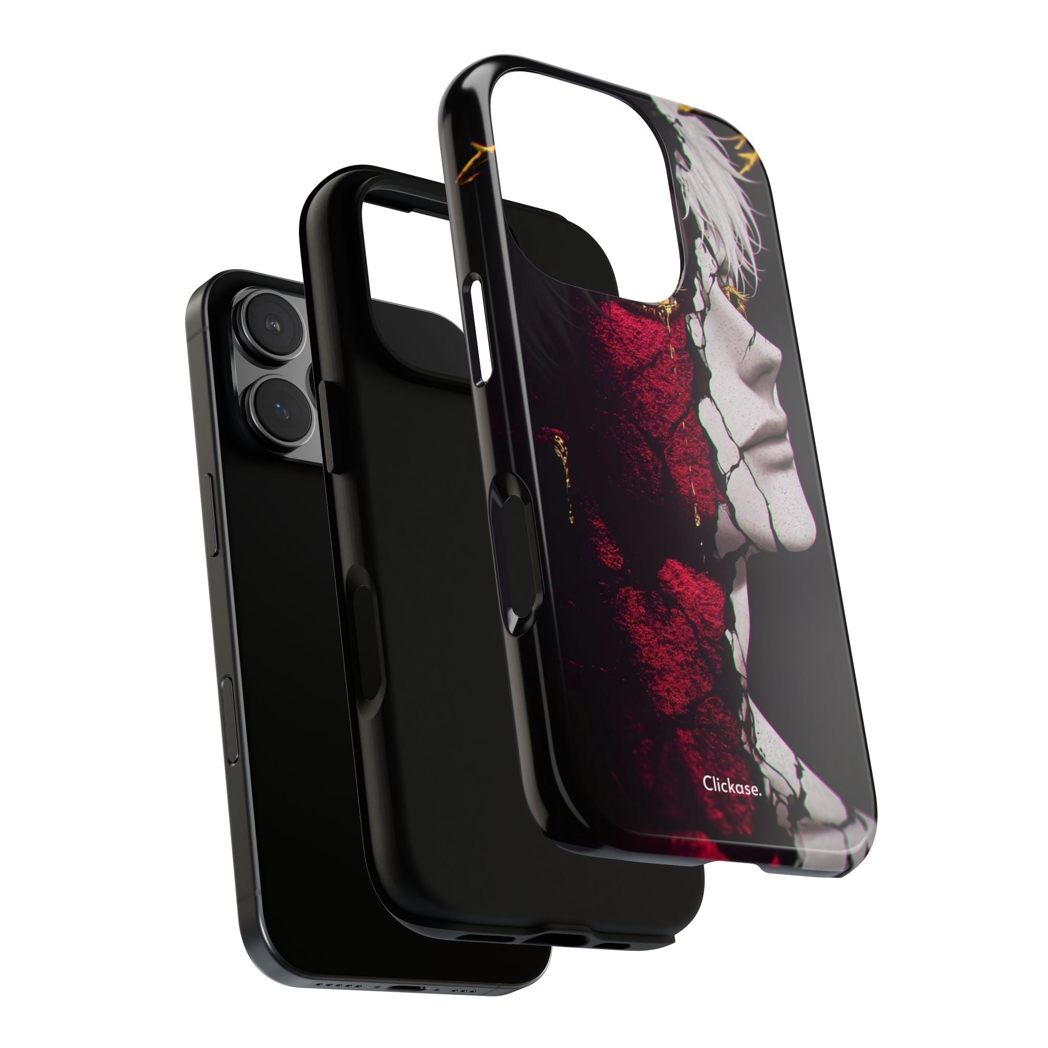 Duality Split Face Anime - Tough Phone Case by