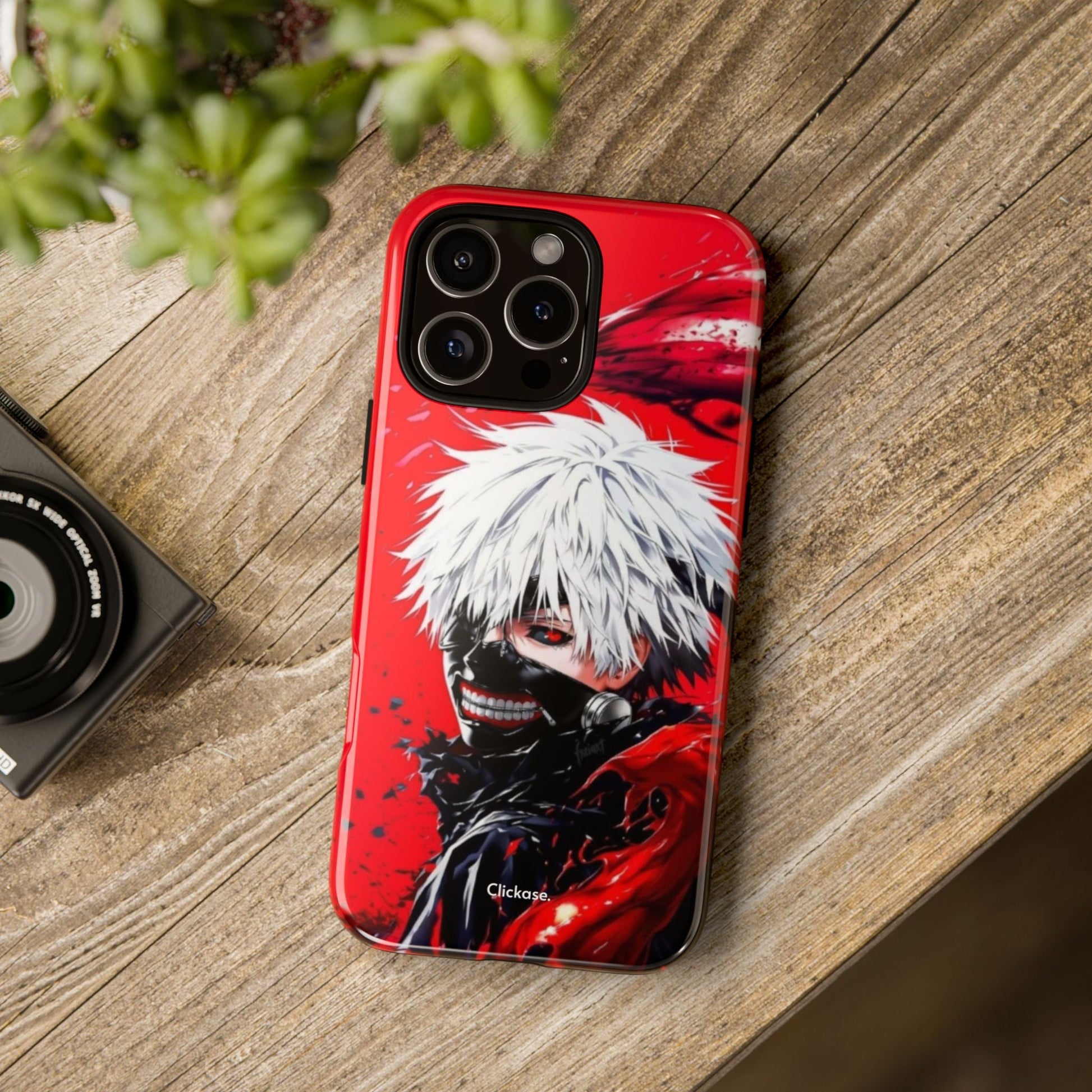 Ken Kaneki - Anime Tough Phone CasePhone CaseClickase®Ken Kaneki