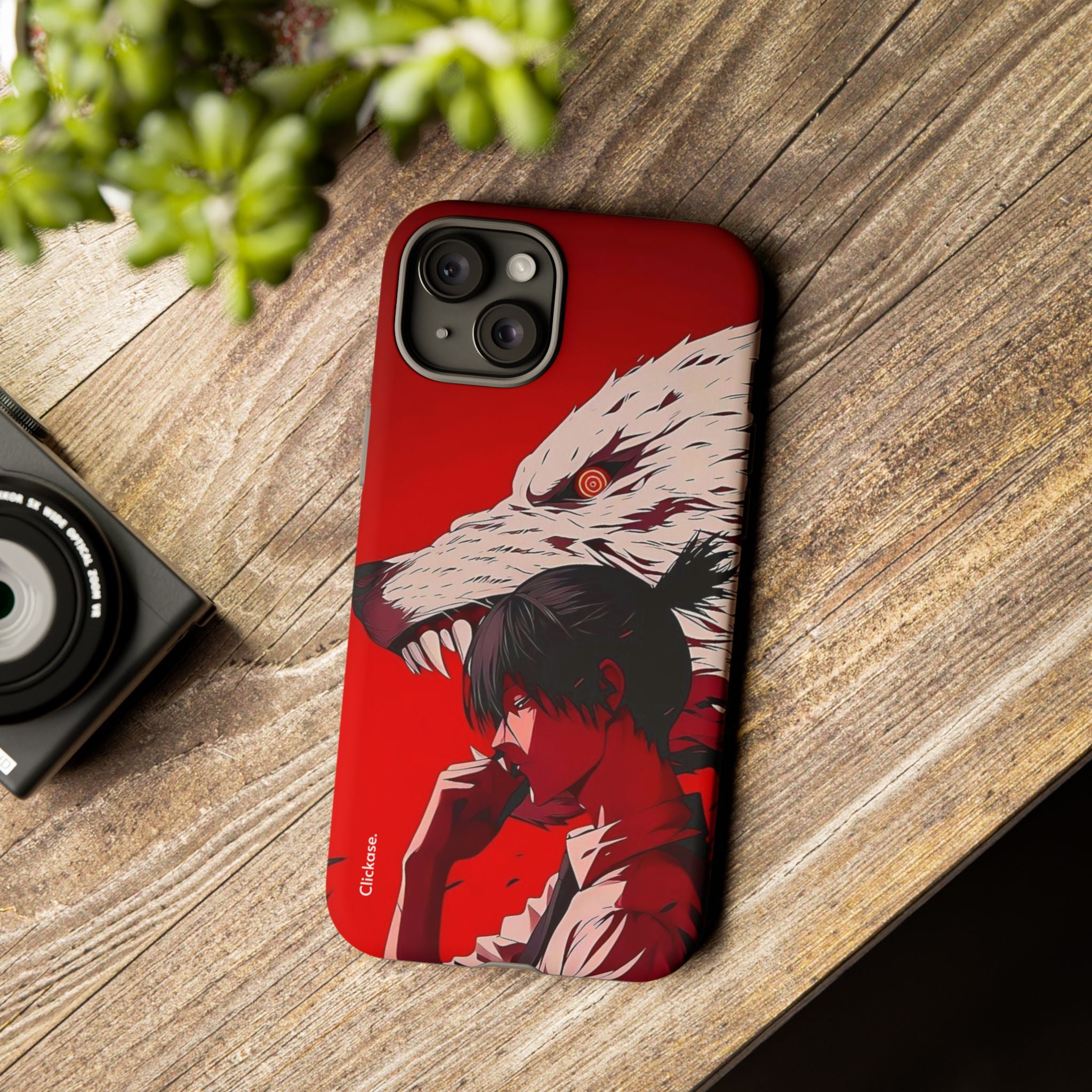 Samurai Wolf - Tough Phone Case by