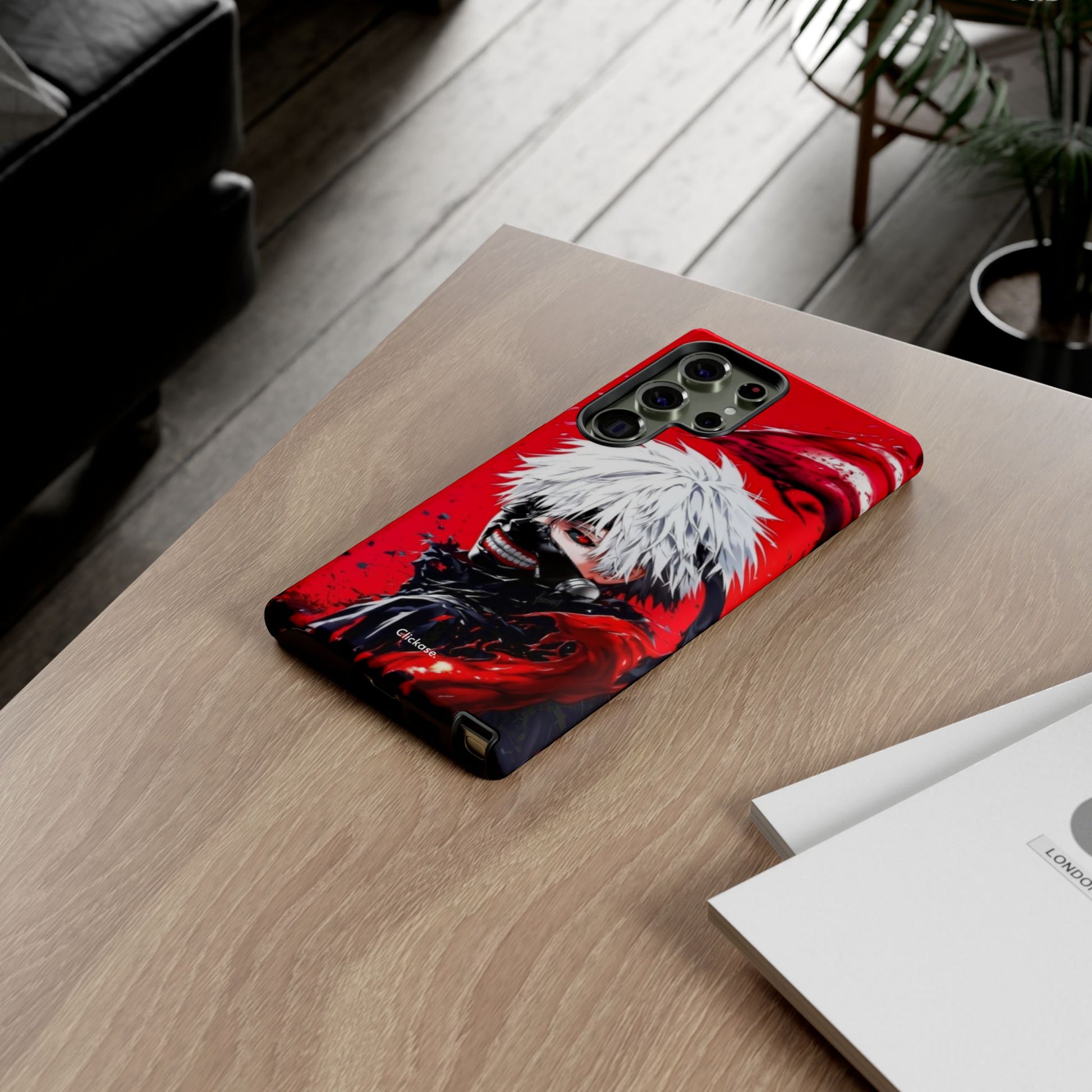 Ken Kaneki - Anime Tough Phone CasePhone CaseClickase®Ken Kaneki