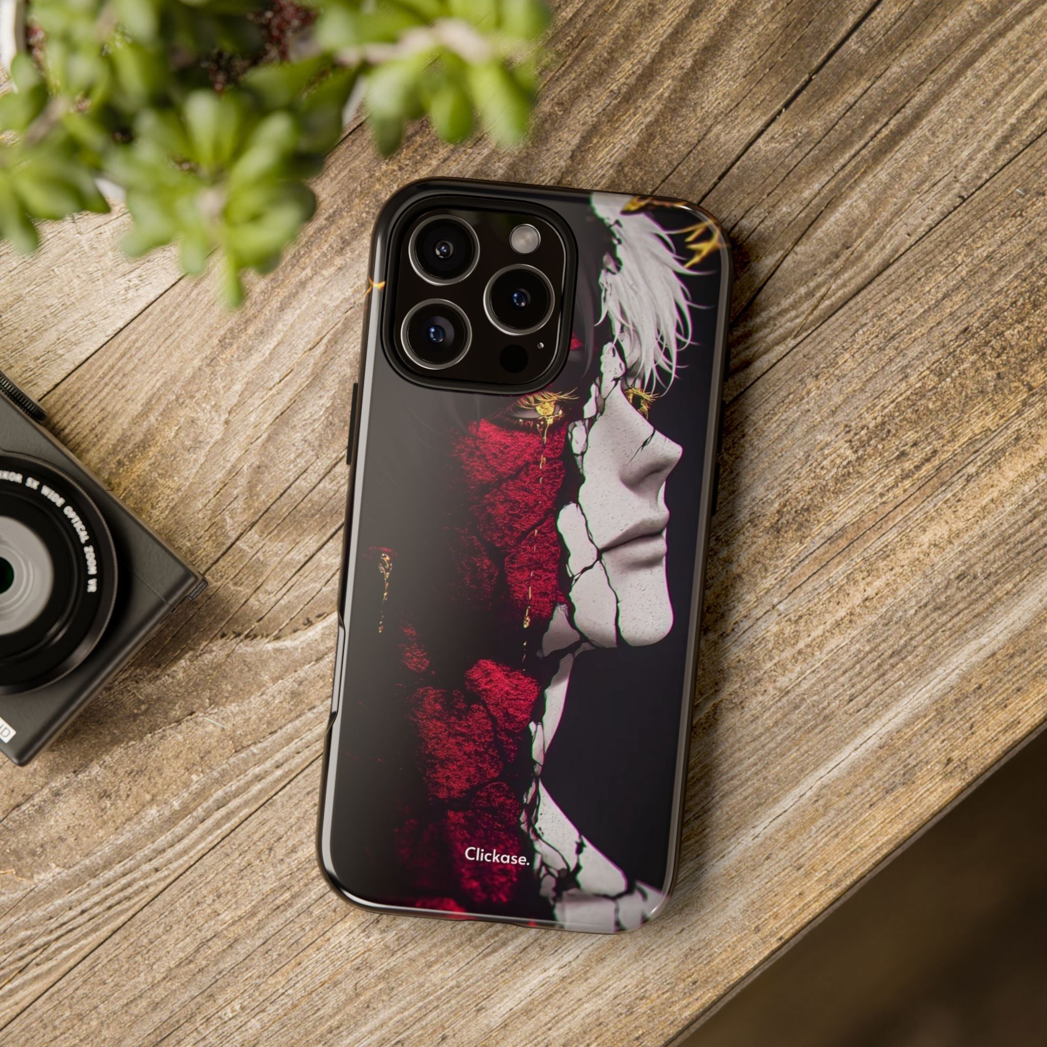 Duality Split Face Anime - Tough Phone Case by