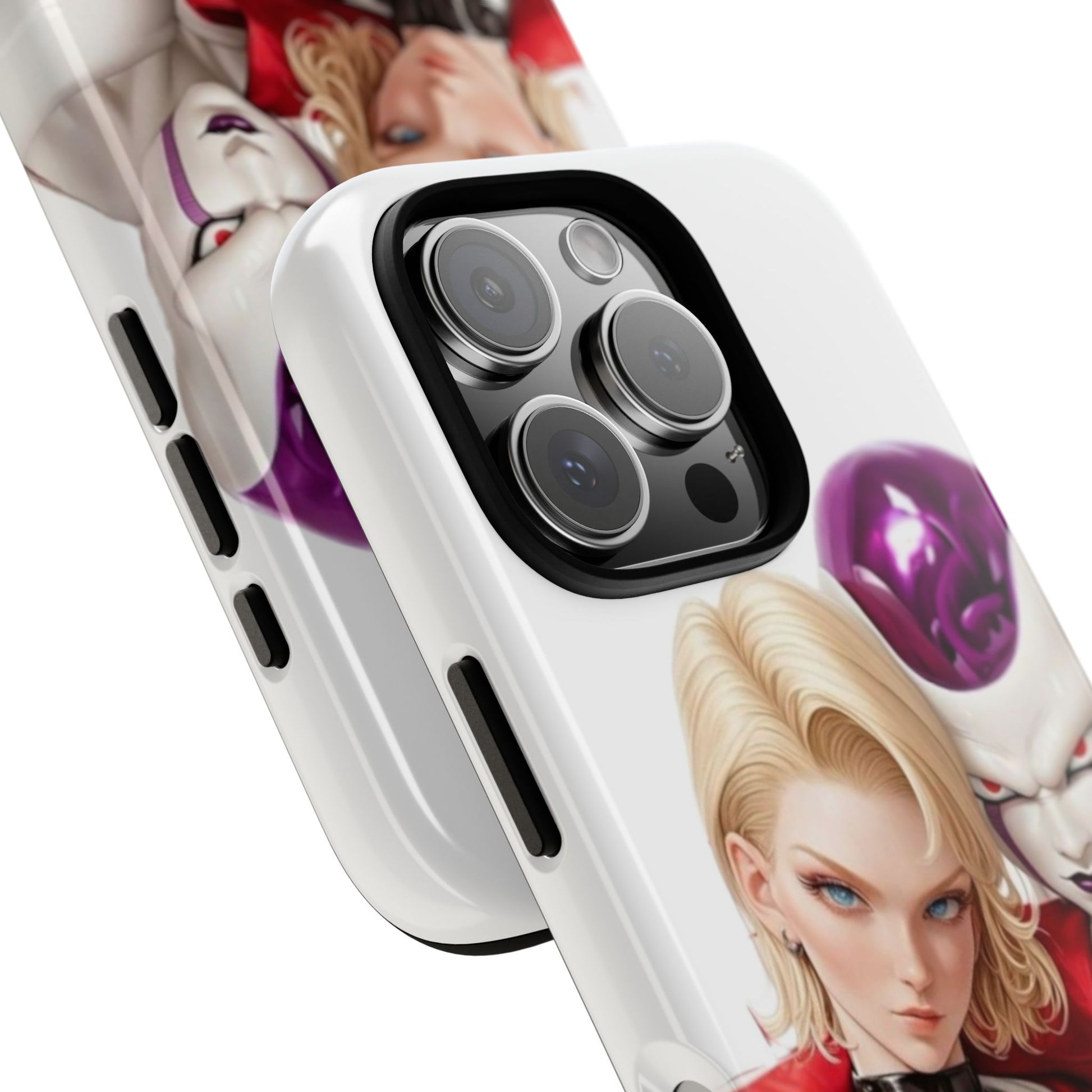 Frieza & Android 18 – Ultimate Power Duo Tough Phone Case by