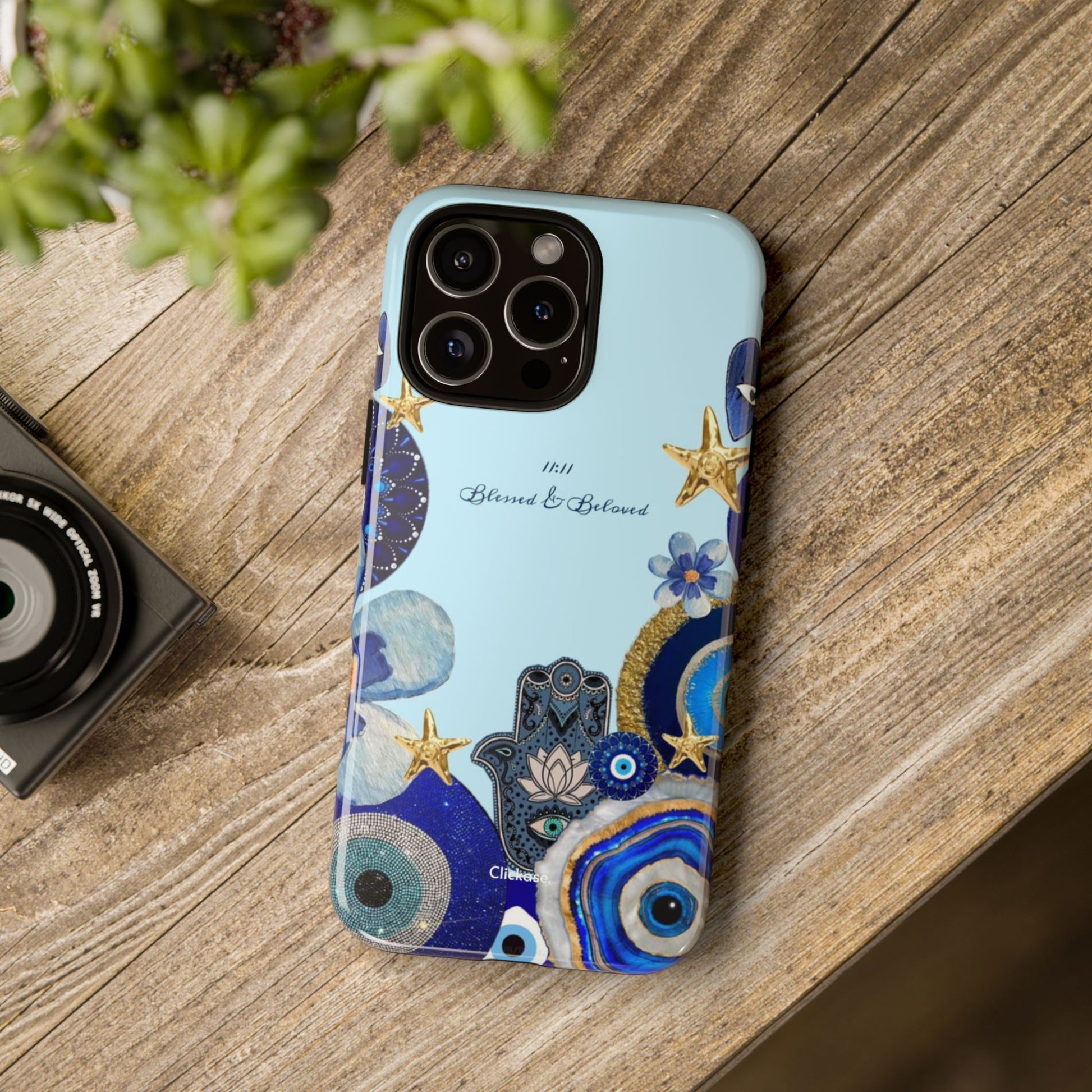 Hamsa Ocean-Inspired Tough Phone Case by