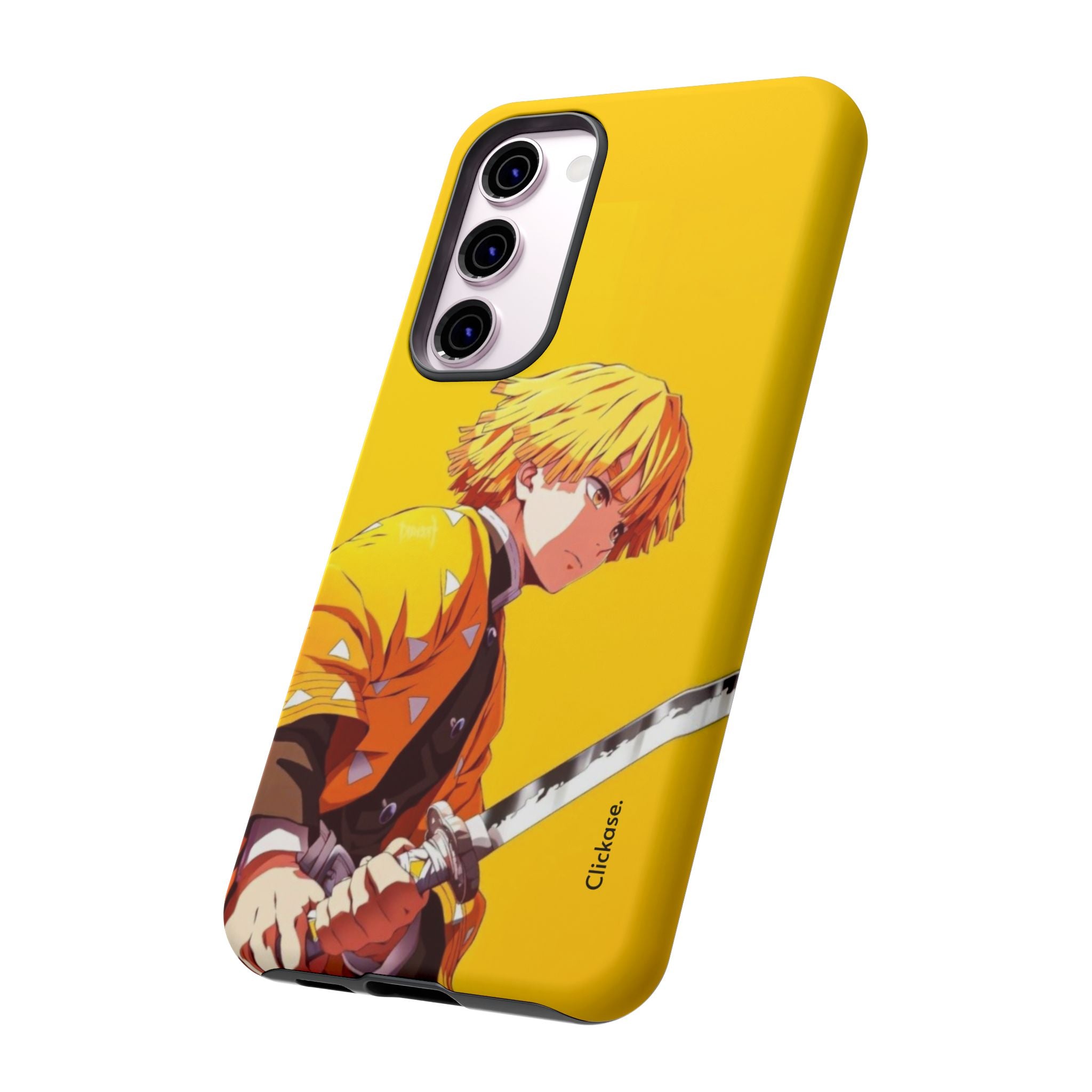 Zenitsu Agatsuma – Thunder Breathing Lightning Strike Tough Phone Case by
