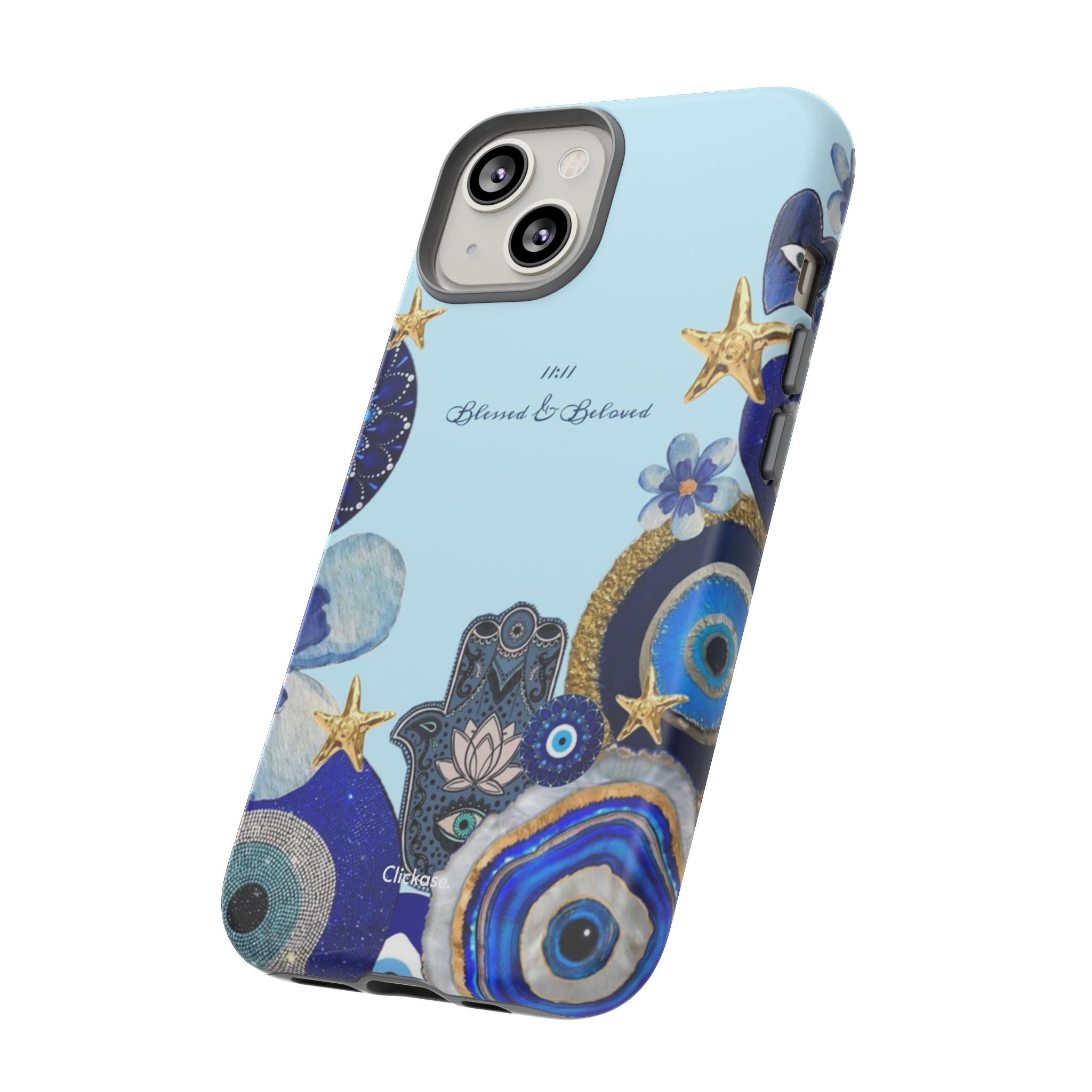 Hamsa Ocean-Inspired Tough Phone Case by