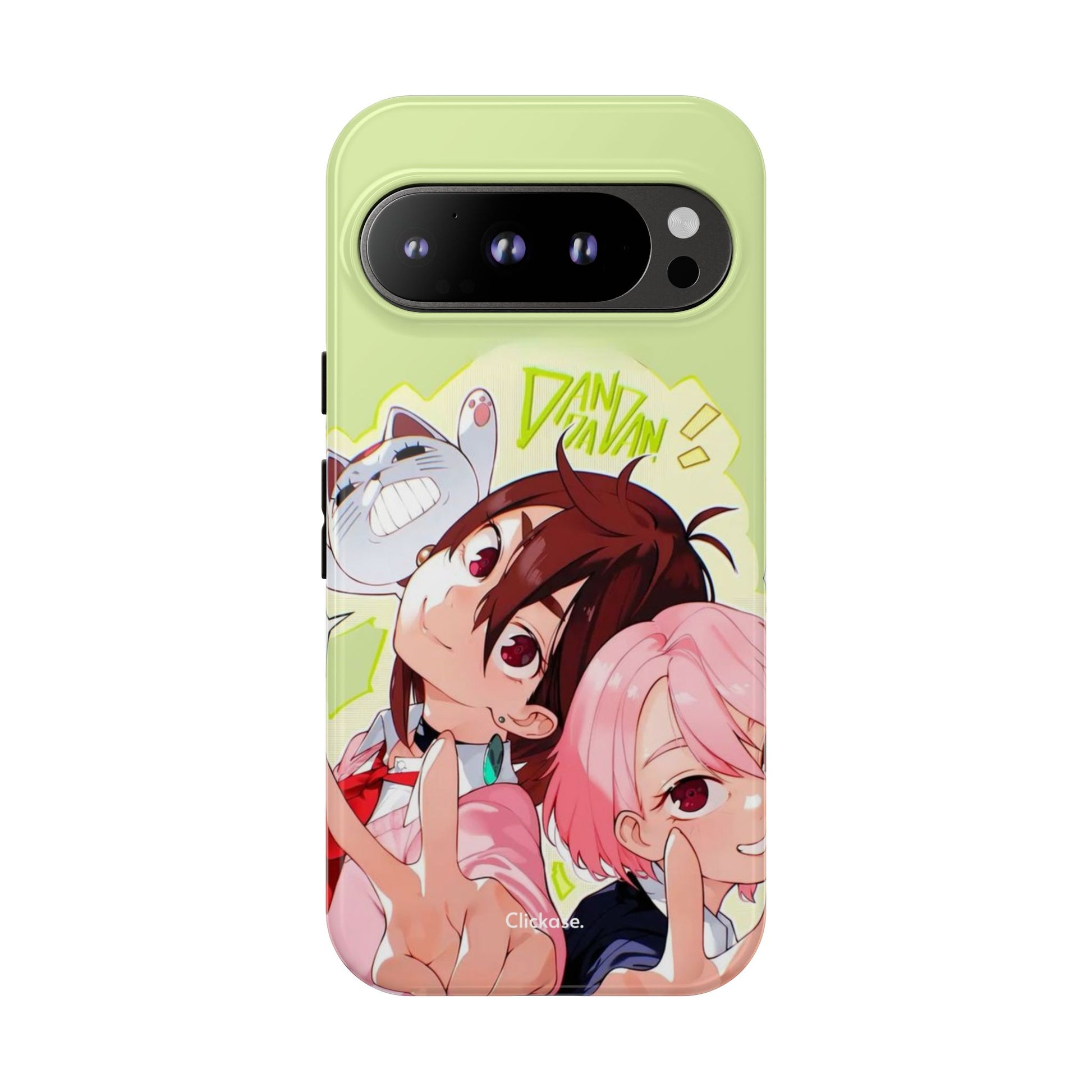 Momo & Aira - Dan Da Dan Tough Phone CasePhone CaseClickase®Momo & Aira