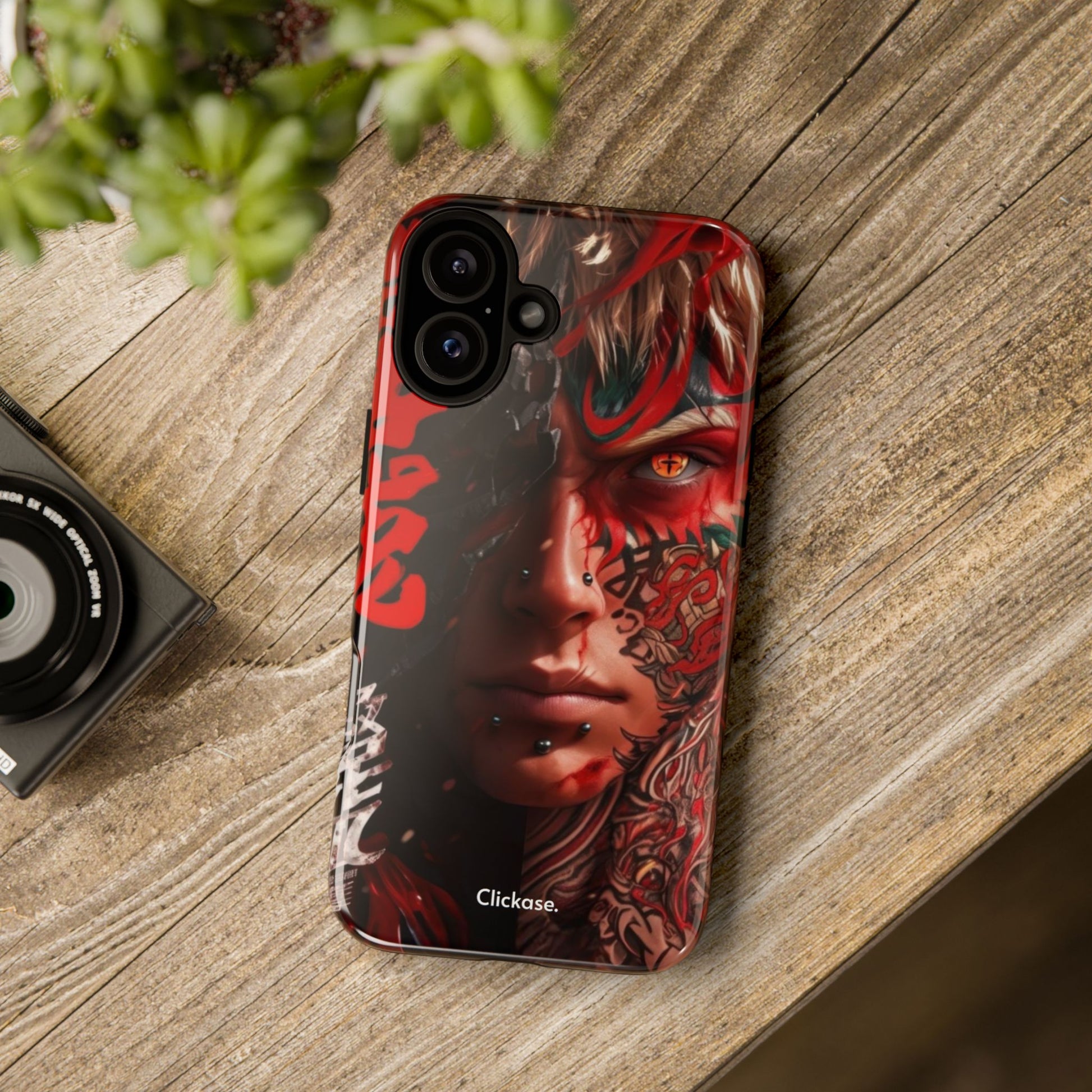Evil Eye Anime - Tough Phone Case by