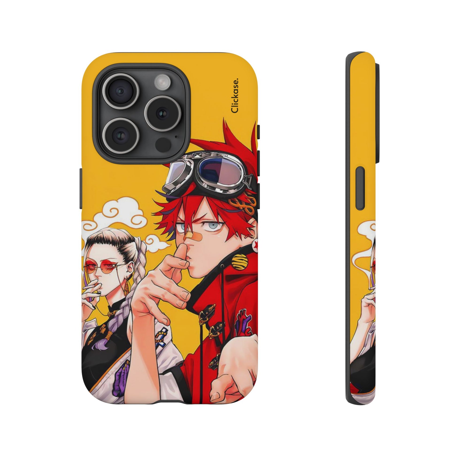 Alma & Tao Saotome - Gokurakugai Tough Phone Case by