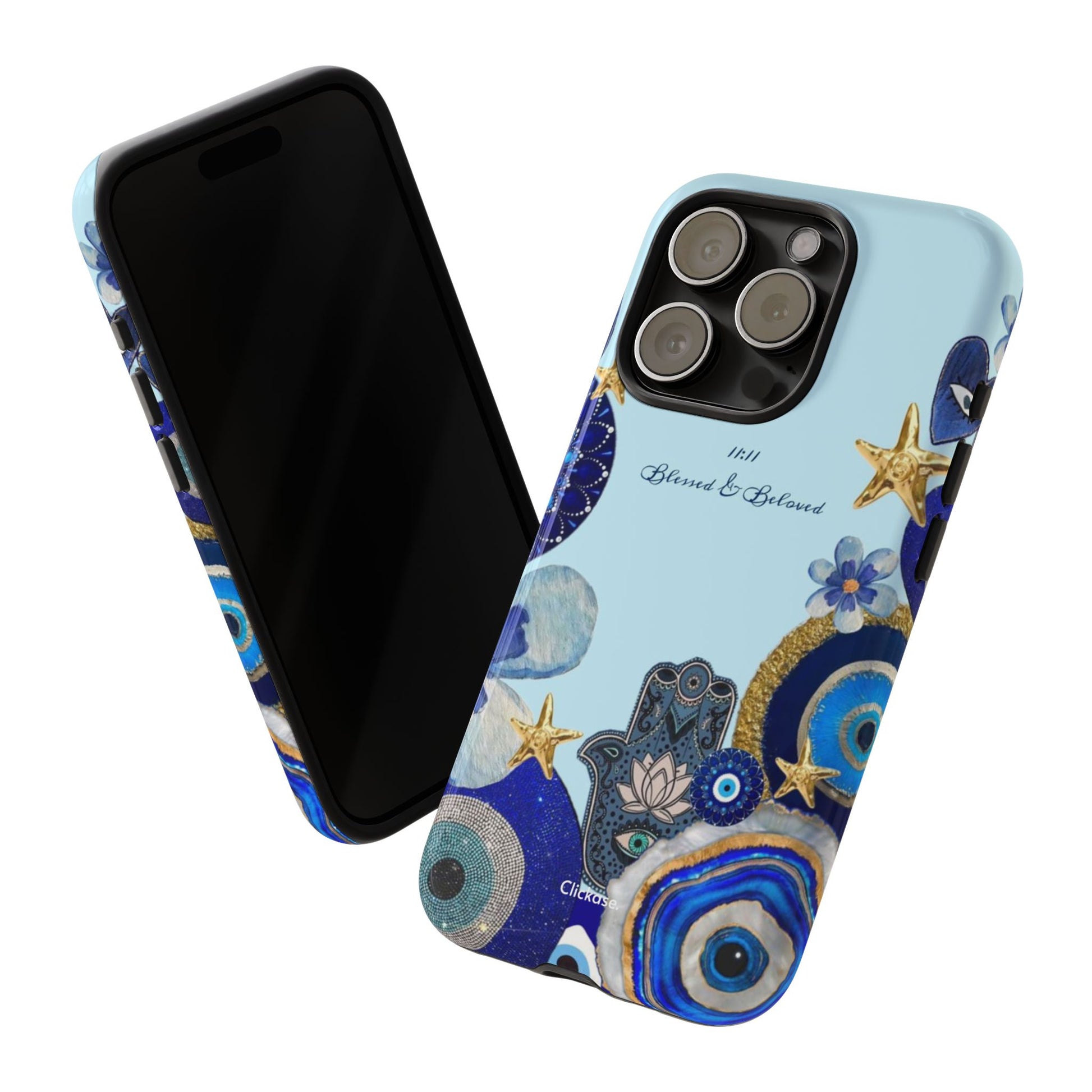 Hamsa Ocean-Inspired Tough Phone Case by