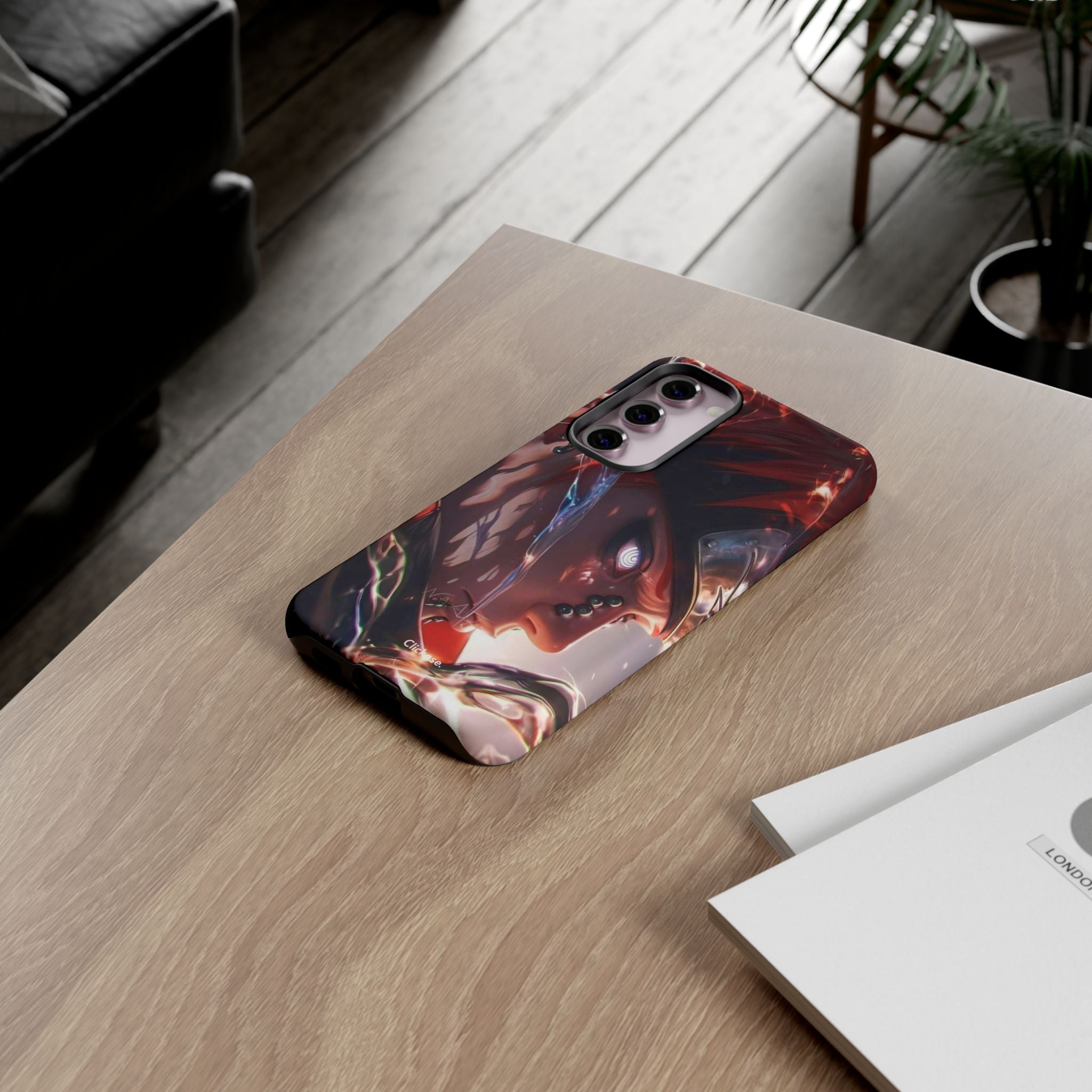 Pain Nagato – Rinnegan Wrath Tough Phone Case by