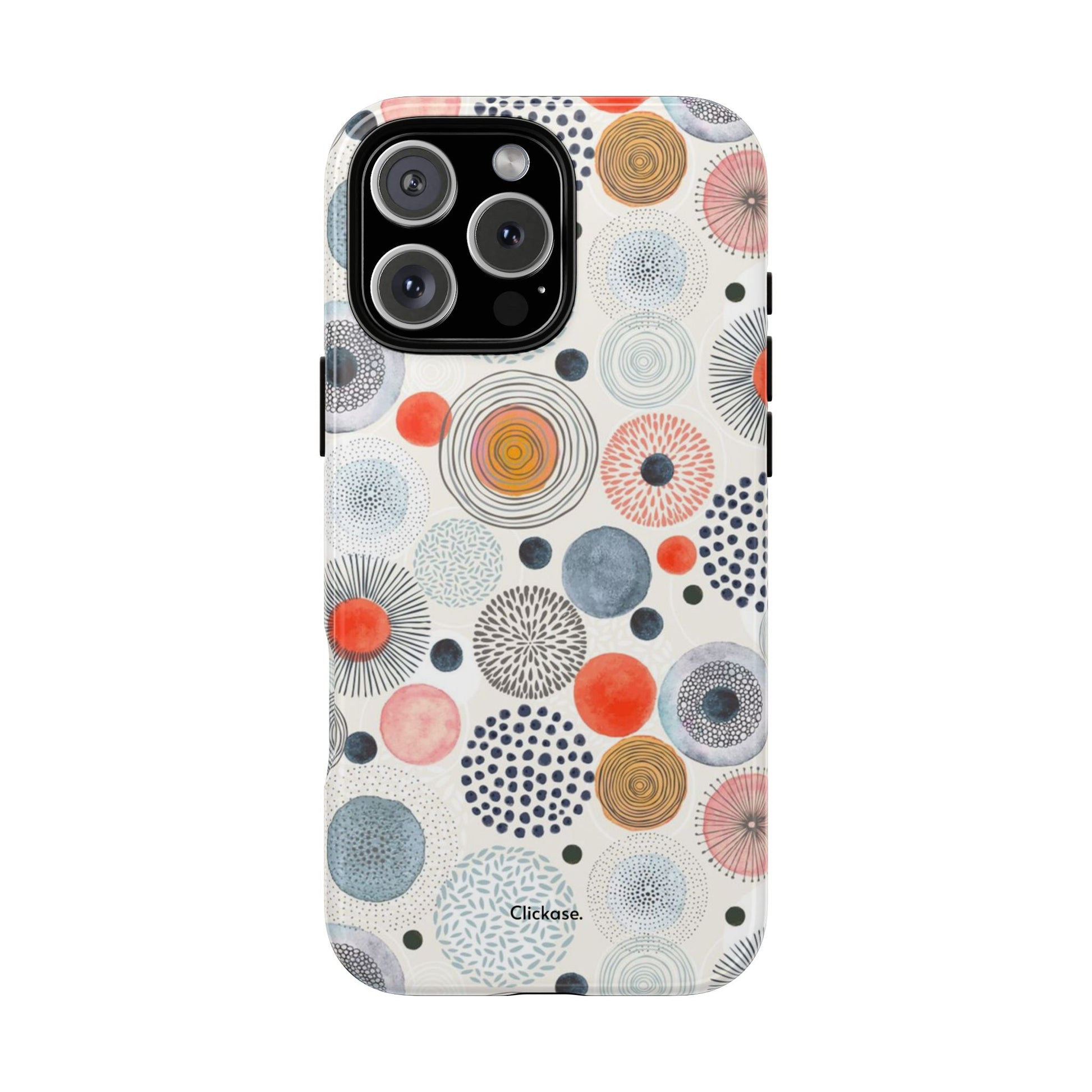 Colorful Abstract Tough Phone Case by
