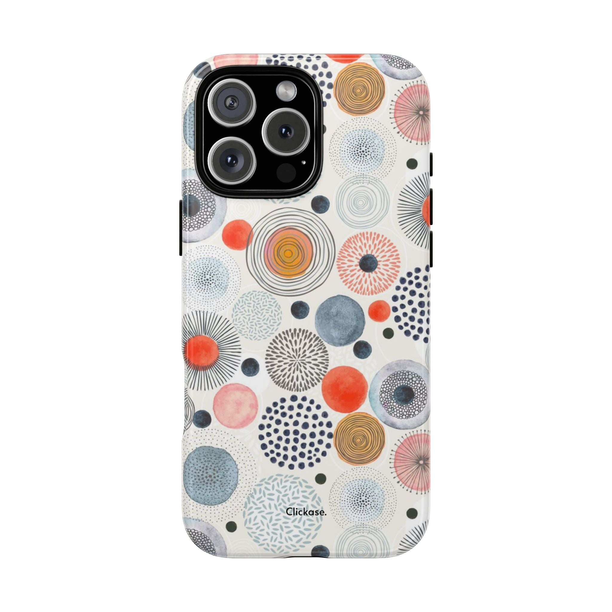 Colorful Abstract Tough Phone Case by
