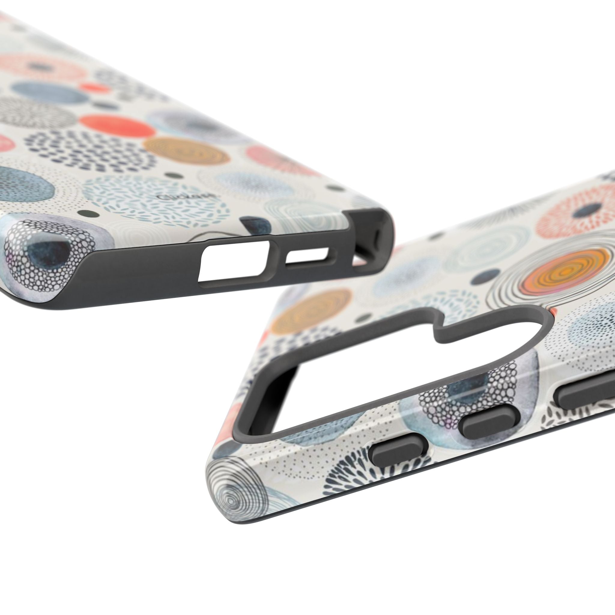 Colorful Abstract Tough Phone Case by