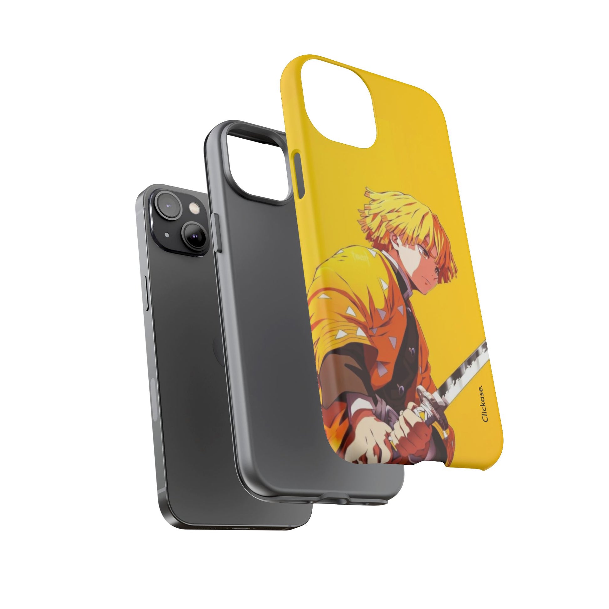 Zenitsu Agatsuma – Thunder Breathing Lightning Strike Tough Phone Case by