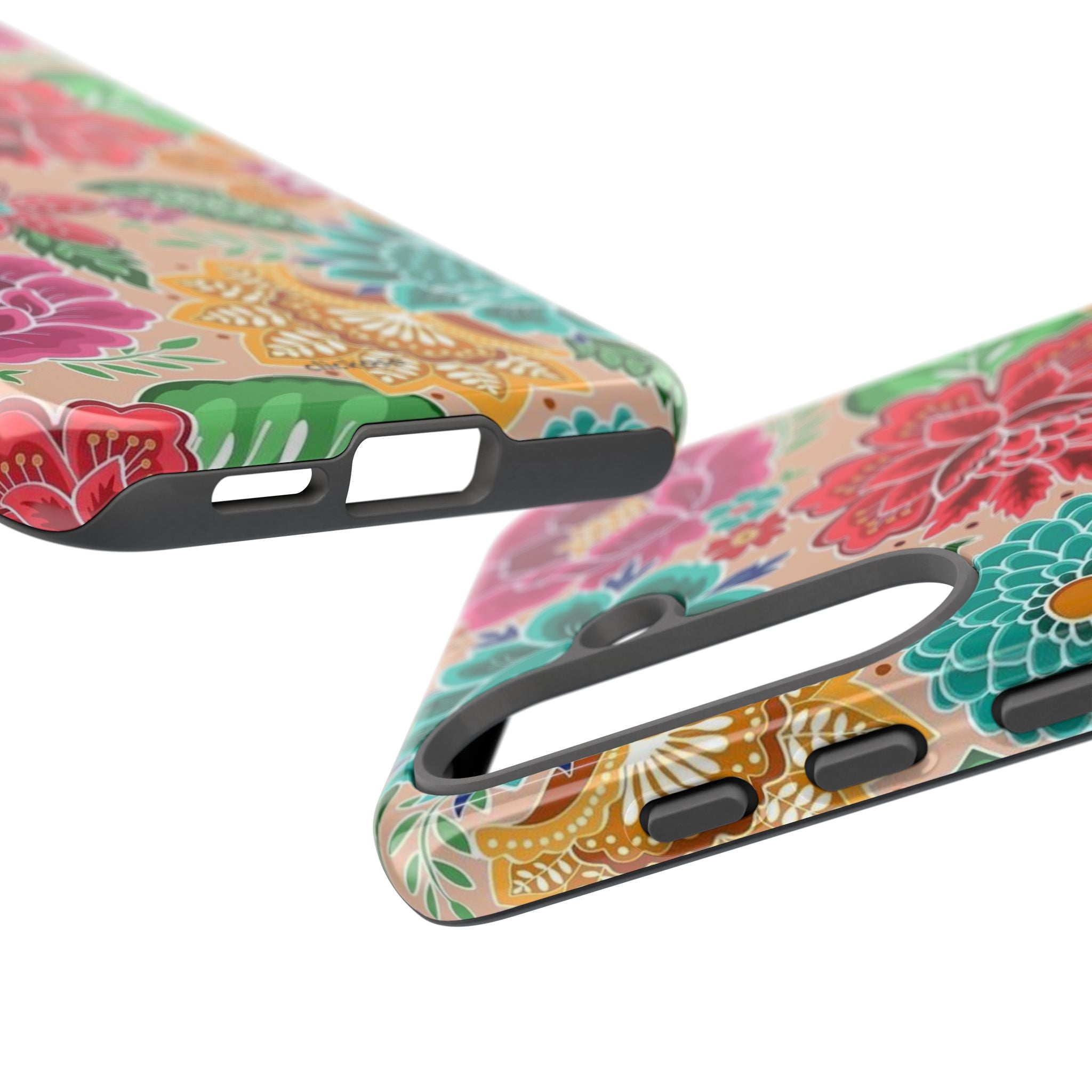 Cute Floral Design Tough Phone Case by