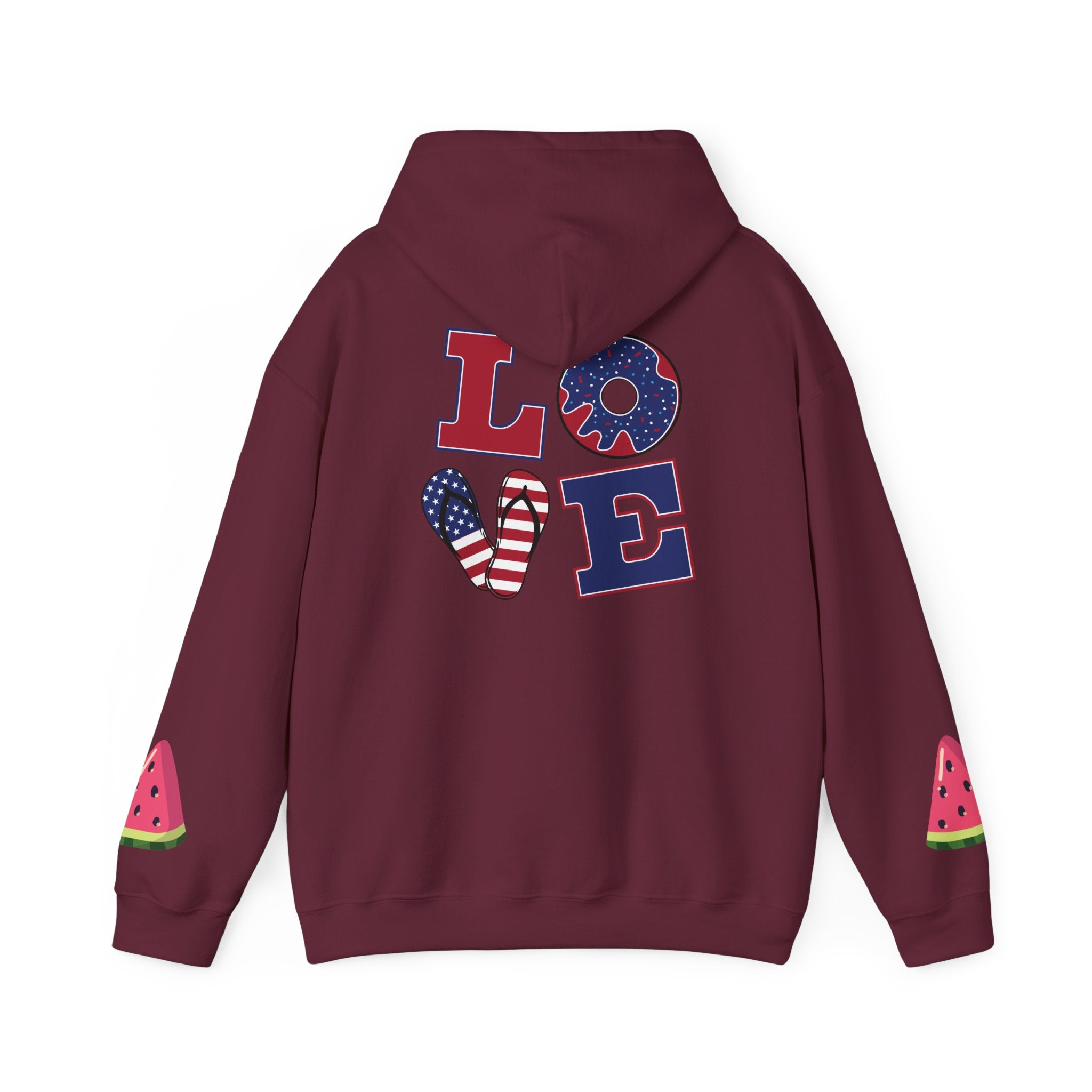 Super Dad Heart Hoodie by