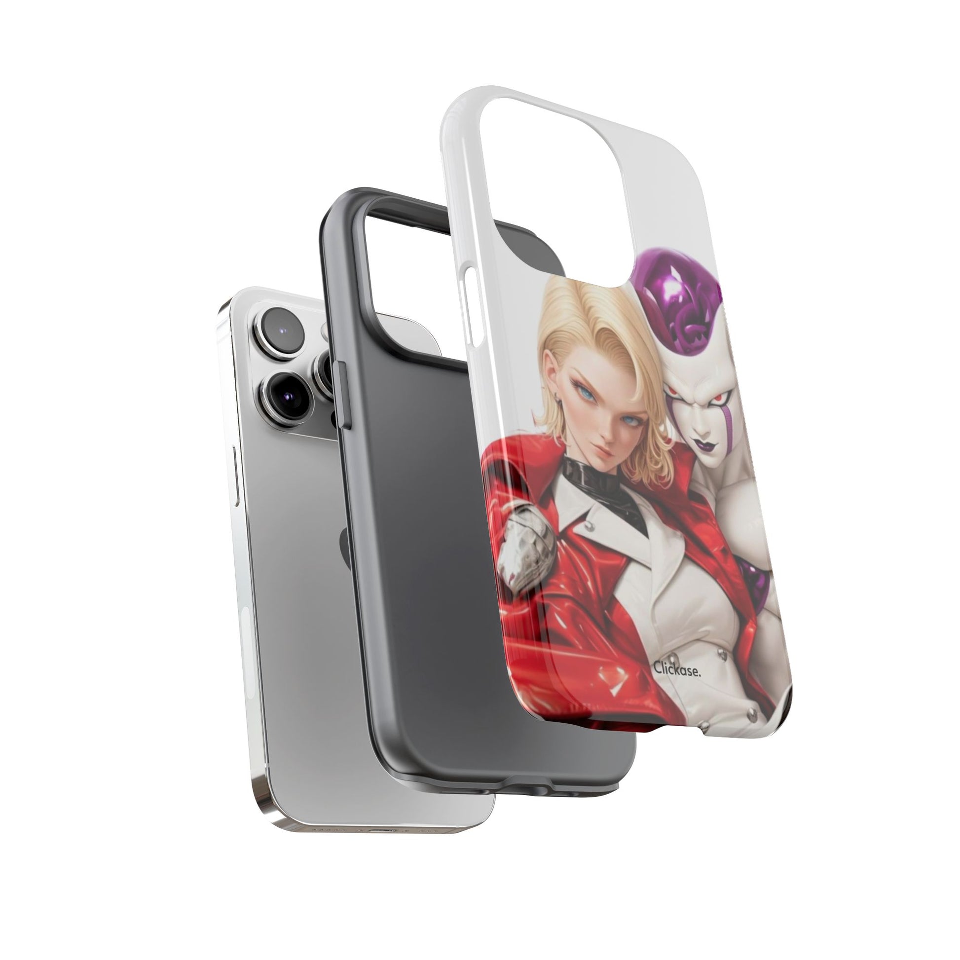 Frieza & Android 18 – Ultimate Power Duo Tough Phone Case by
