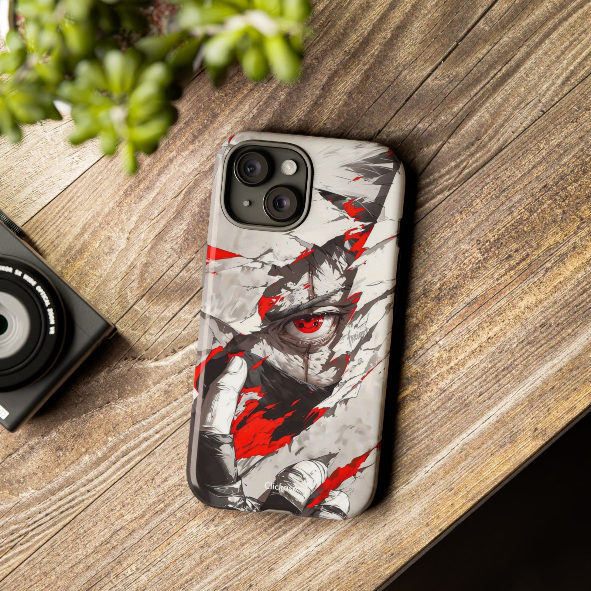 Kakashi Hatake – Sharingan Unleashed Tough Phone Case by