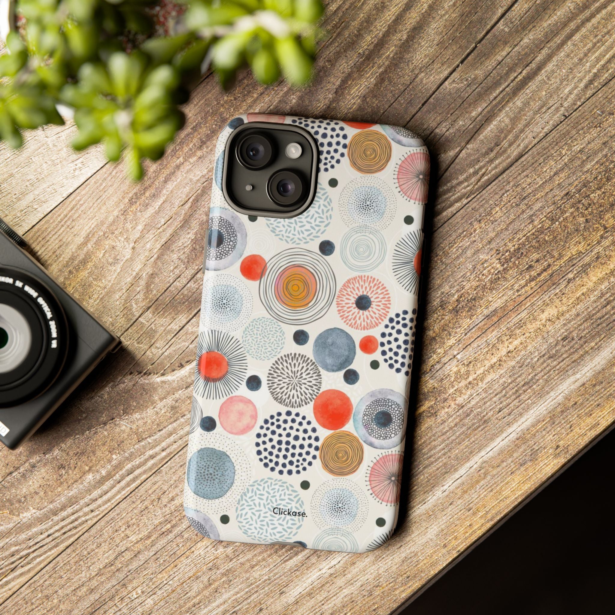 Colorful Abstract Tough Phone Case by