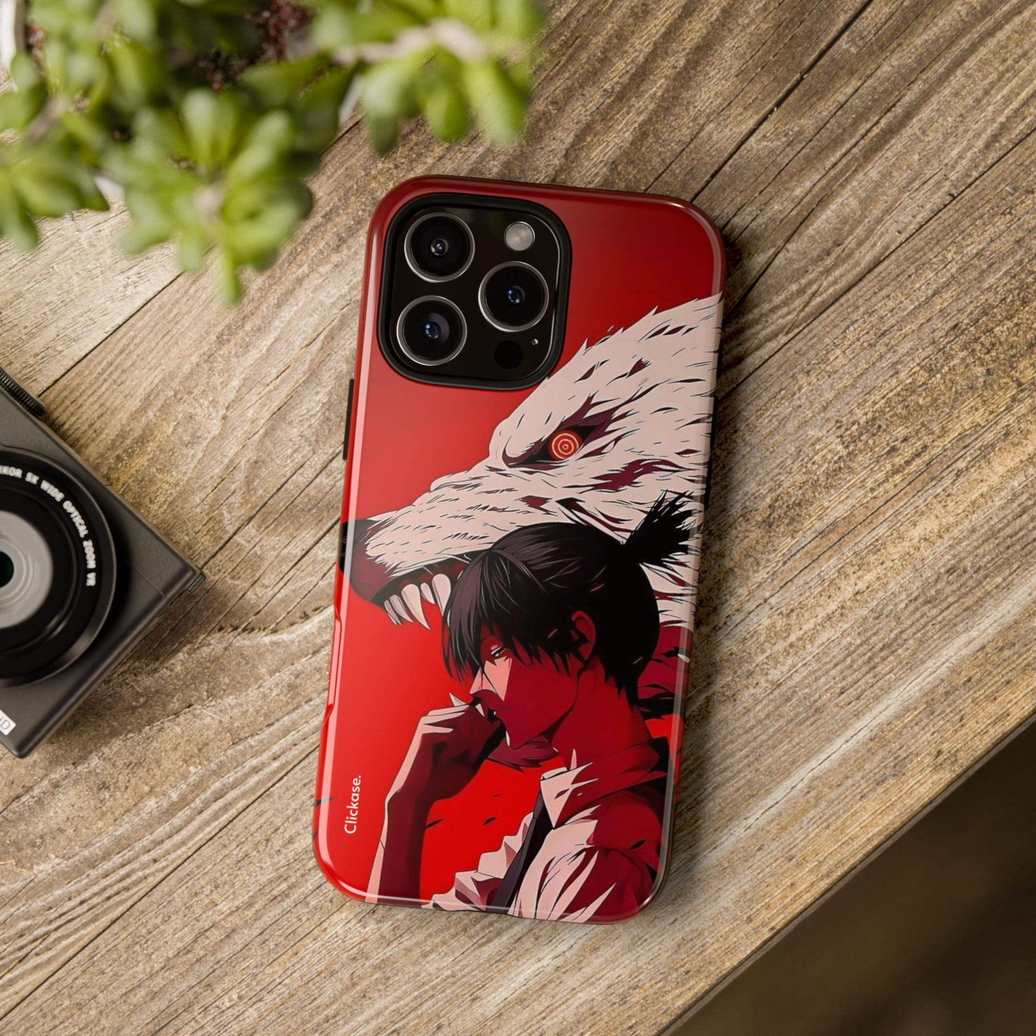 Samurai Wolf - Tough Phone Case by