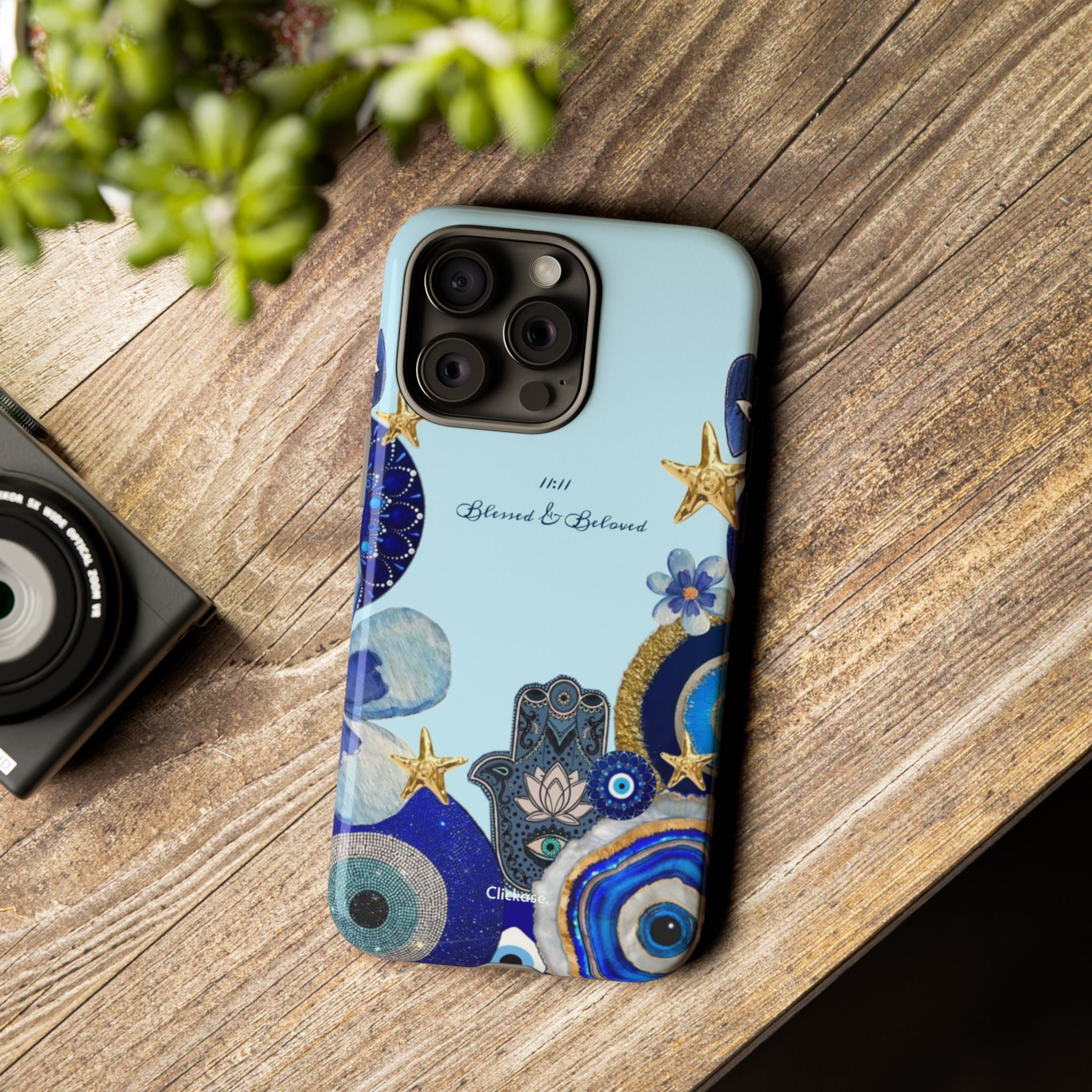Hamsa Ocean-Inspired Tough Phone Case by