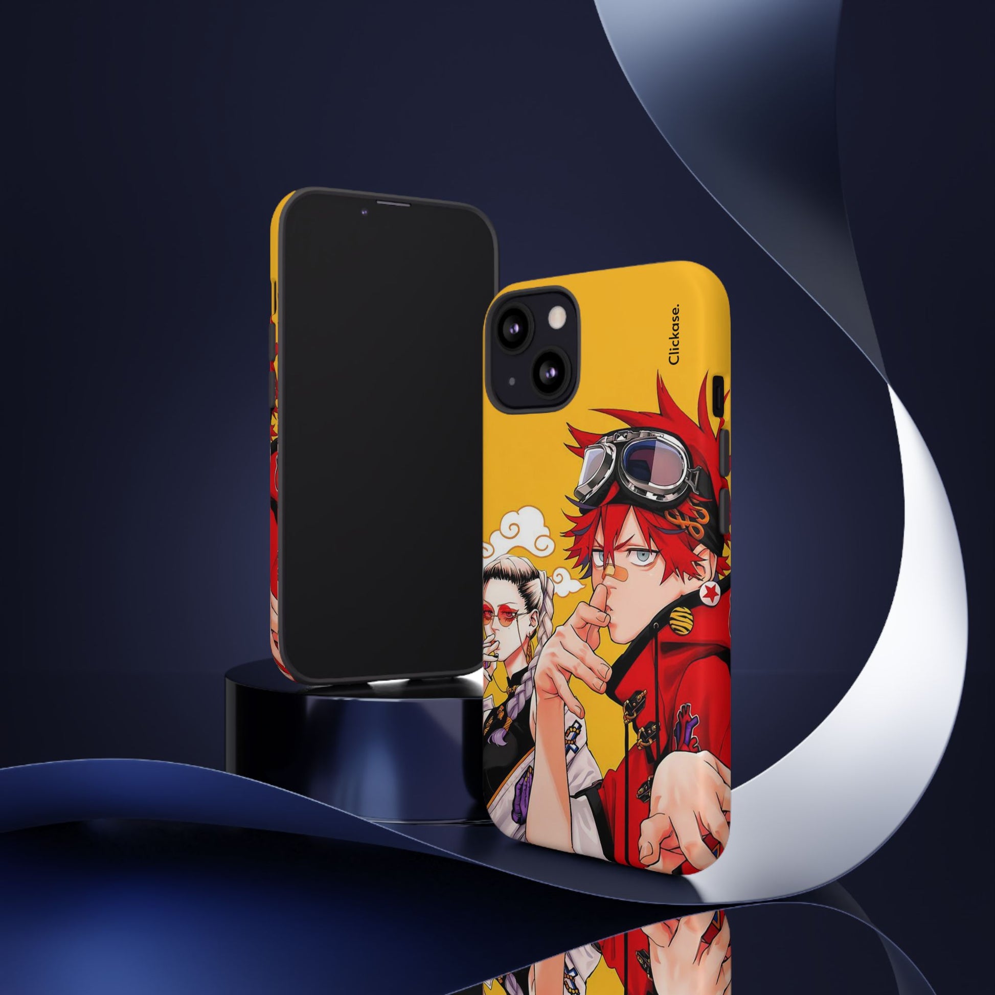 Alma & Tao Saotome - Gokurakugai Tough Phone Case by