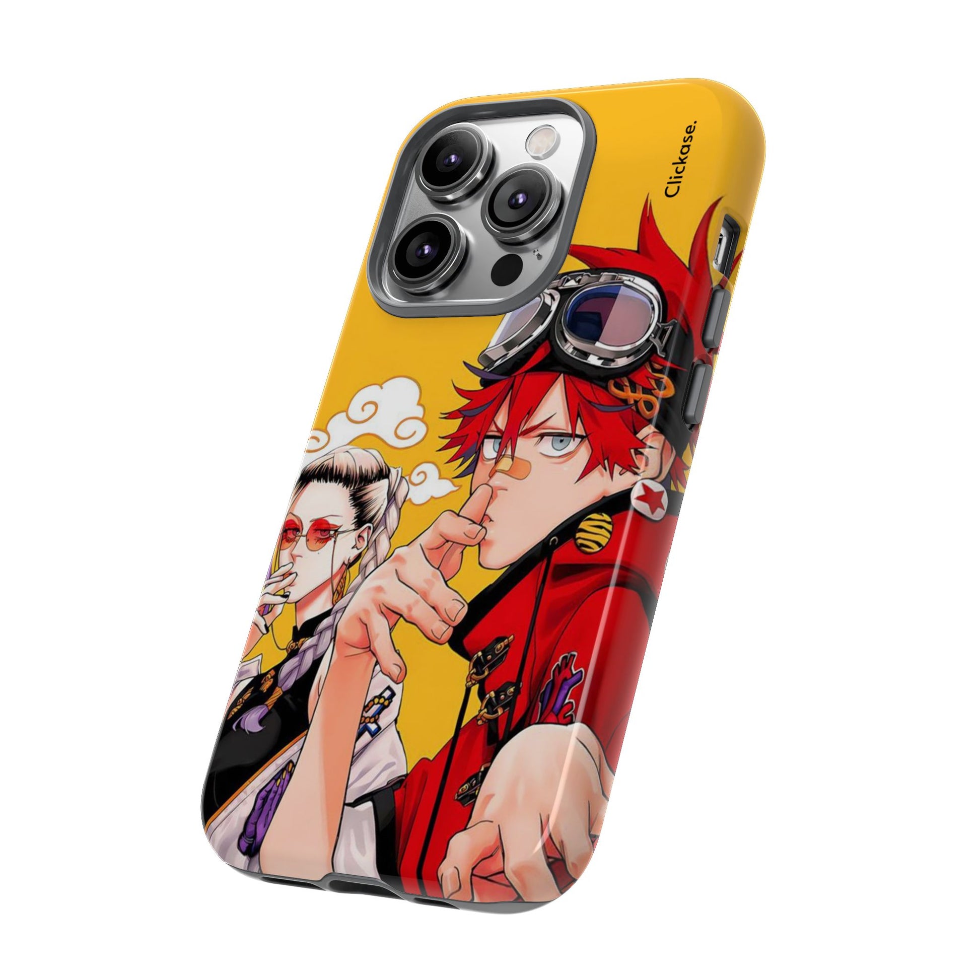 Alma & Tao Saotome - Gokurakugai Tough Phone Case by