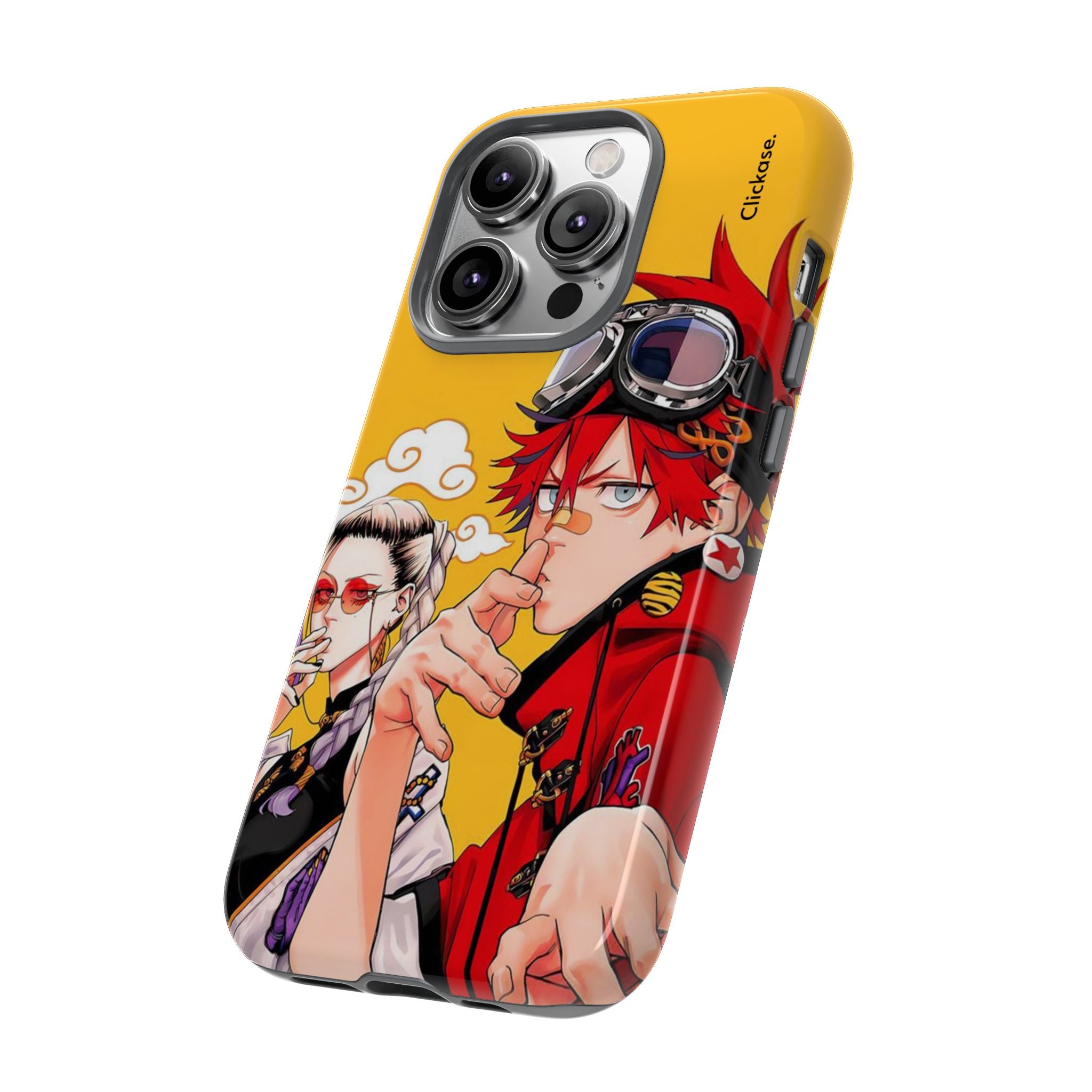 Alma & Tao Saotome - Gokurakugai Tough Phone Case by
