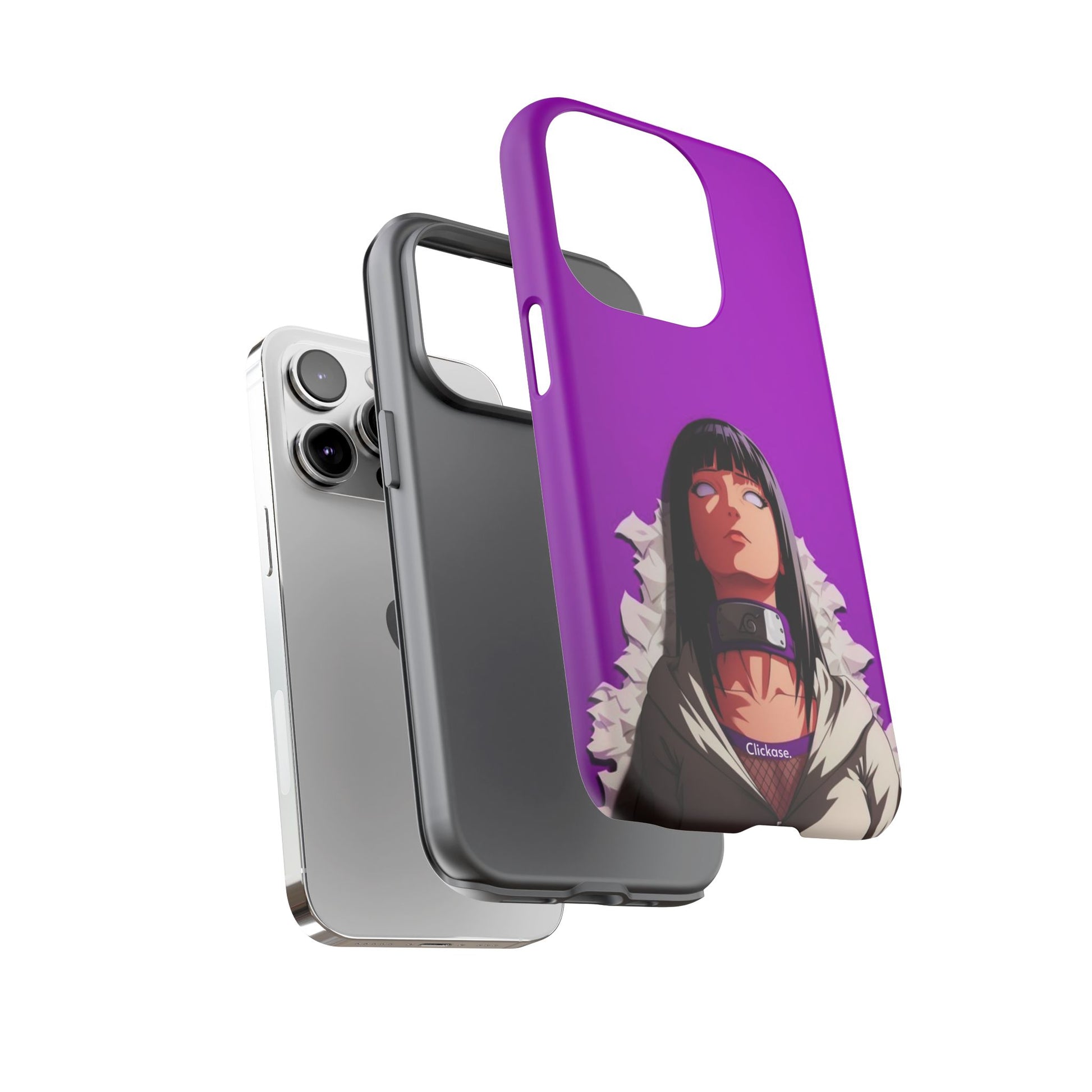 Hinata Hyuga - Naruto Tough Phone CasePhone CaseClickase®Hinata Hyuga - Naruto