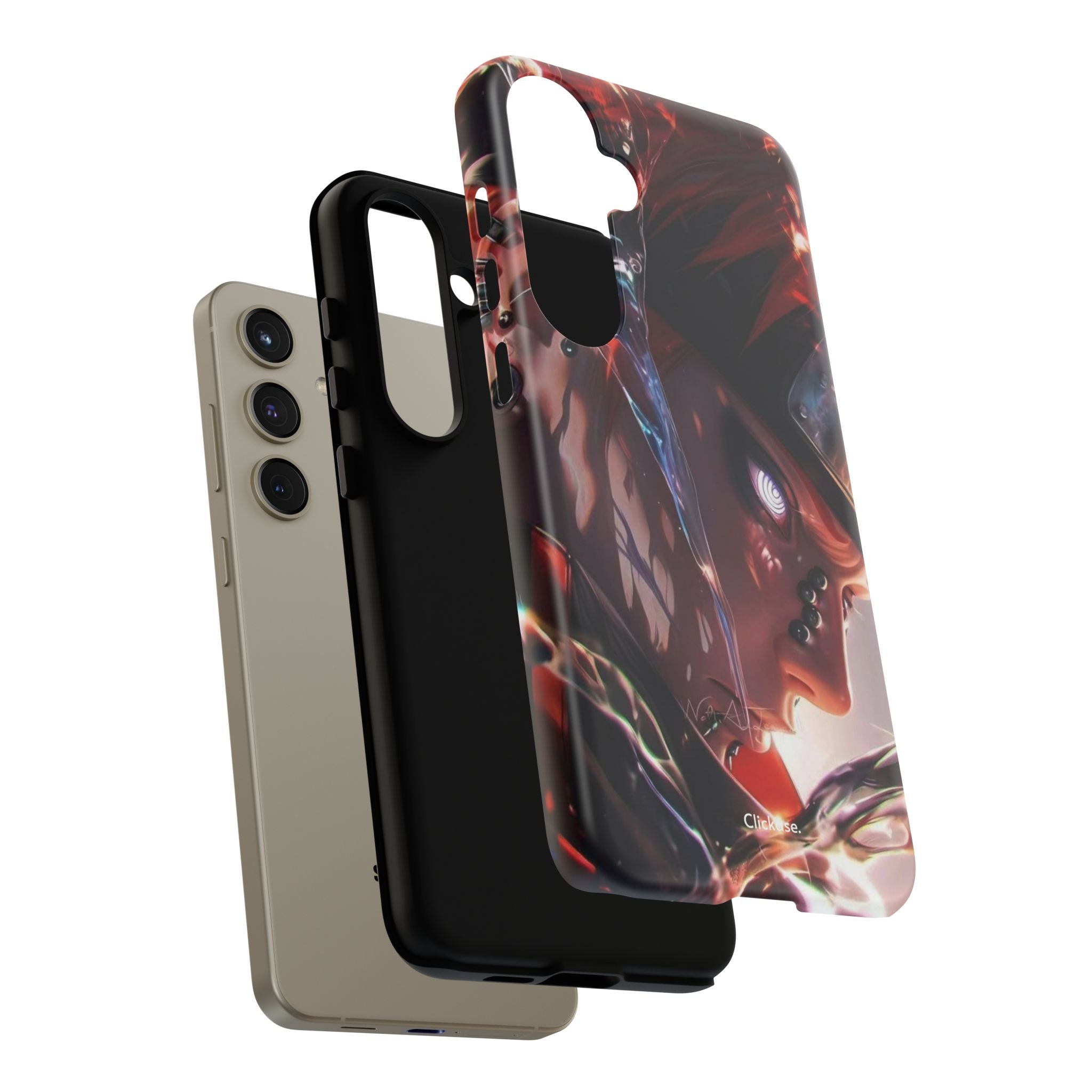 Pain Nagato – Rinnegan Wrath Tough Phone Case by