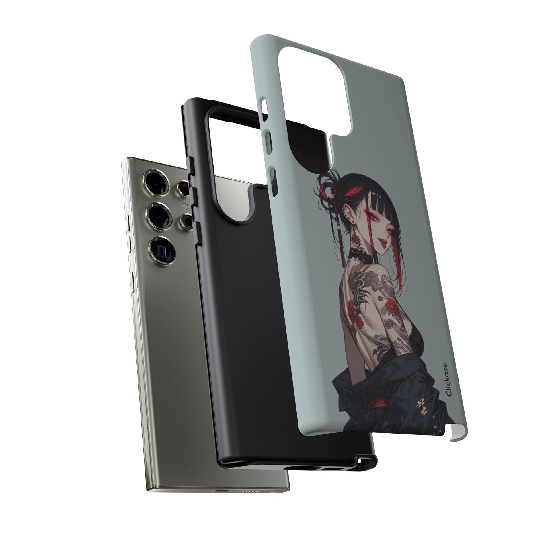 Anime Tattoo Girl by