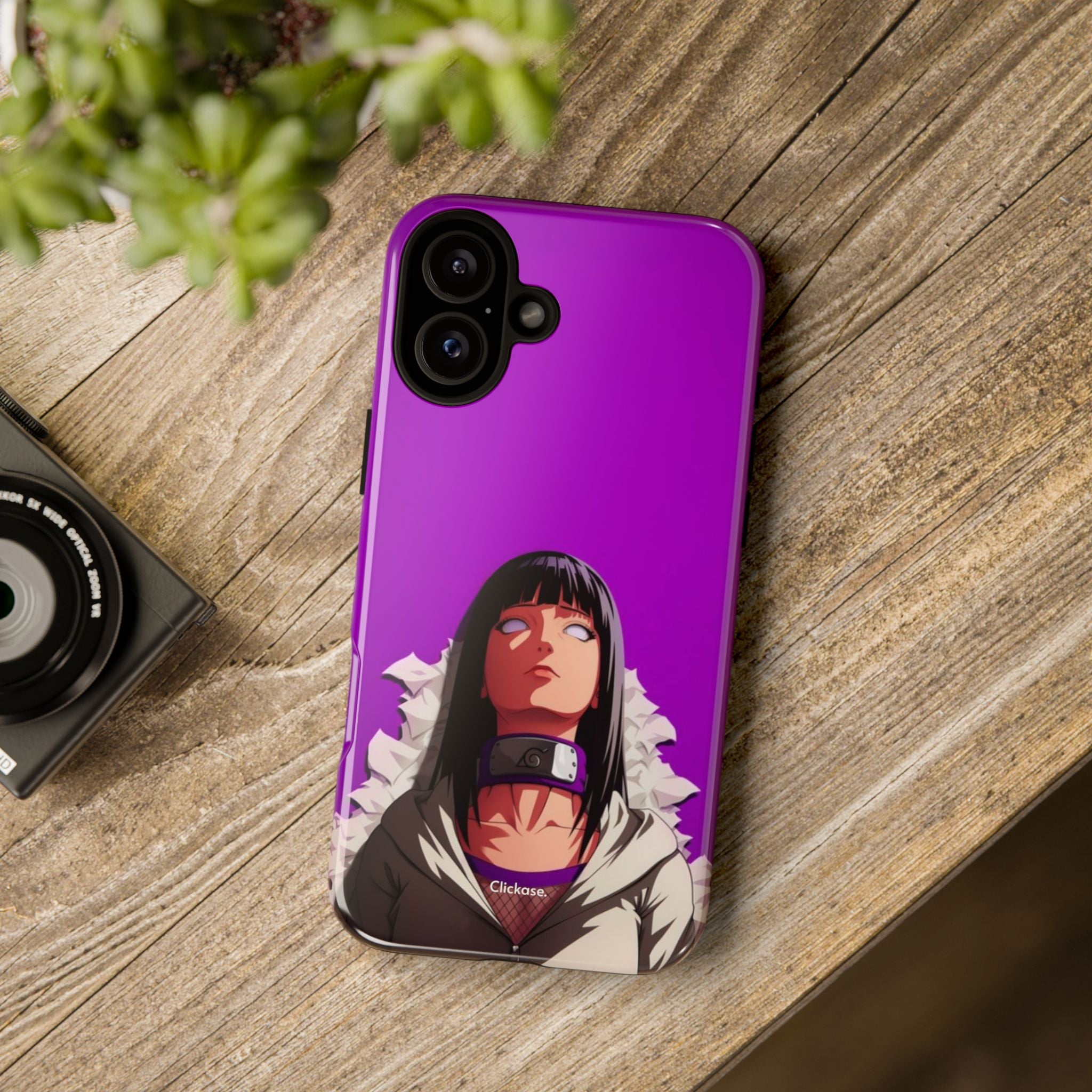 Hinata Hyuga - Naruto Tough Phone CasePhone CaseClickase®Hinata Hyuga - Naruto