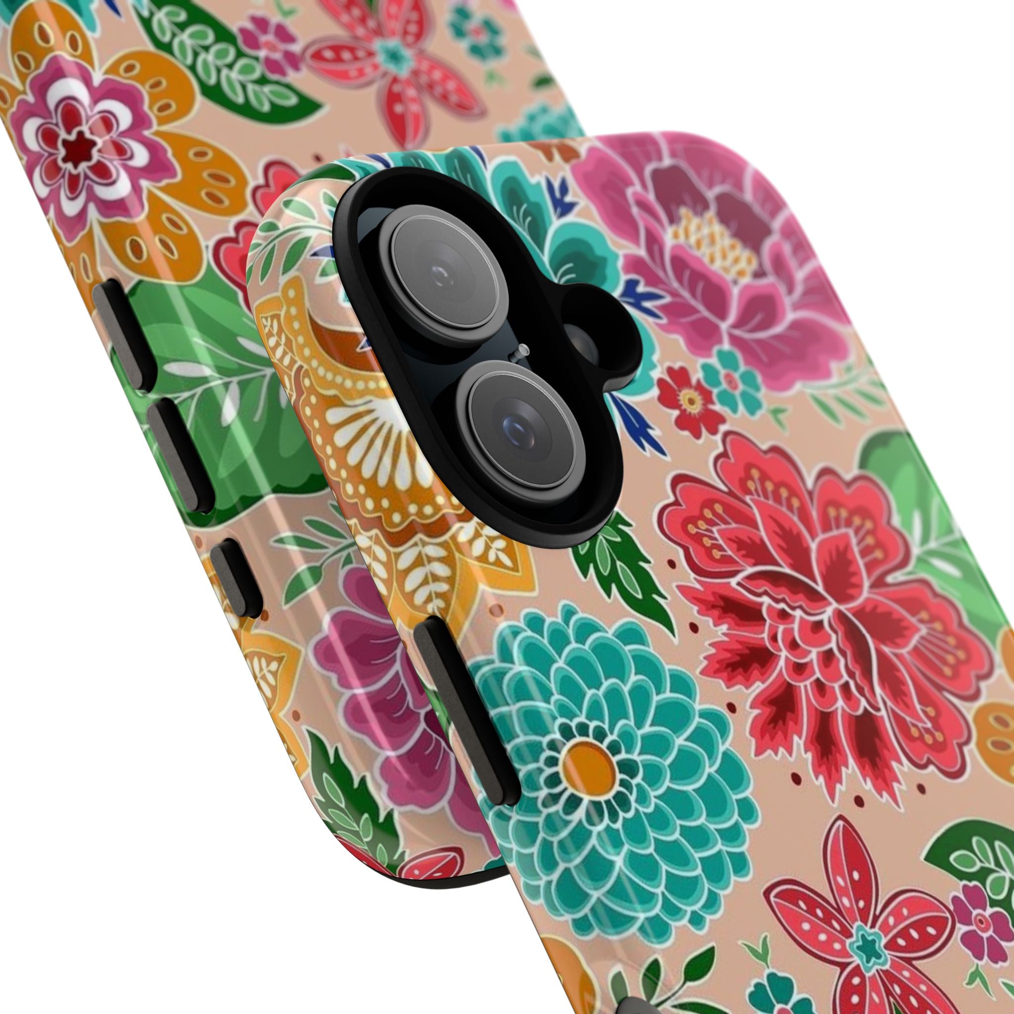 Cute Floral Design Tough Phone Case by