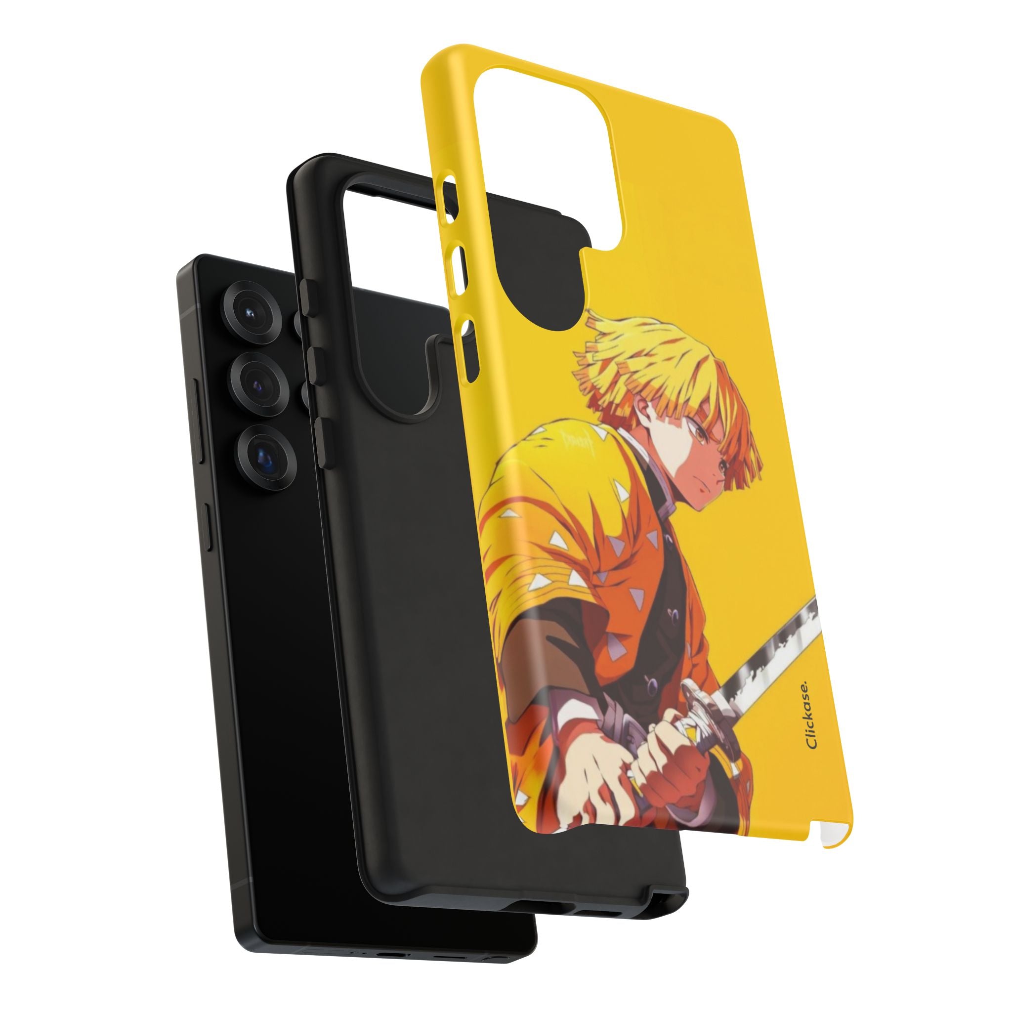 Zenitsu Agatsuma – Thunder Breathing Lightning Strike Tough Phone Case by