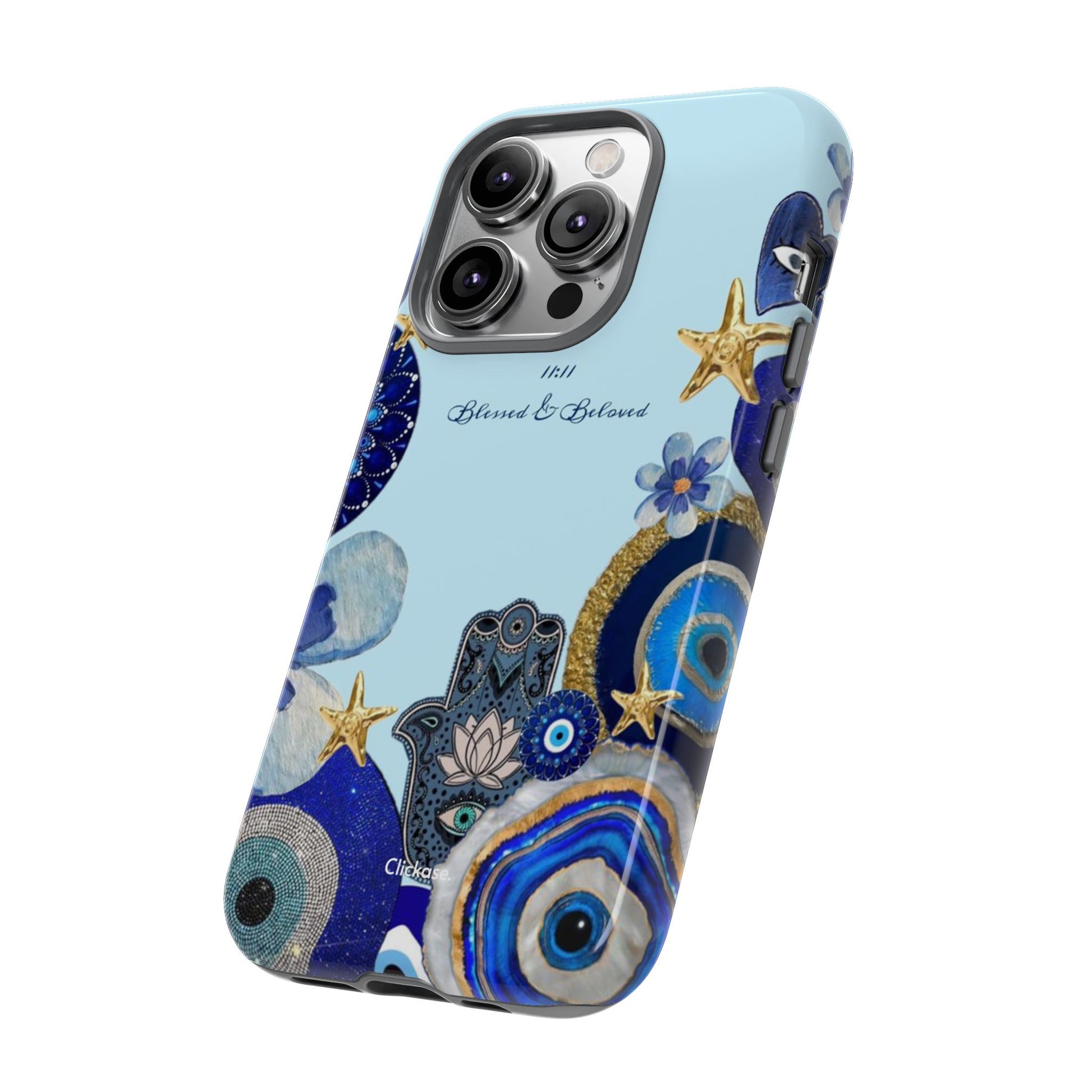 Hamsa Ocean-Inspired Tough Phone Case by
