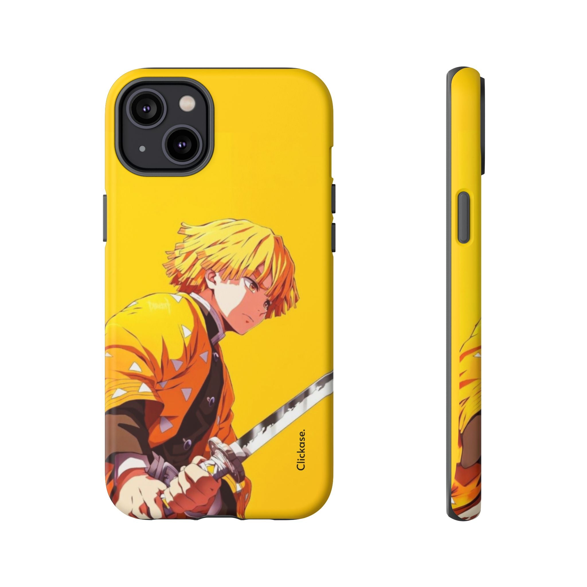 Zenitsu Agatsuma – Thunder Breathing Lightning Strike Tough Phone Case by