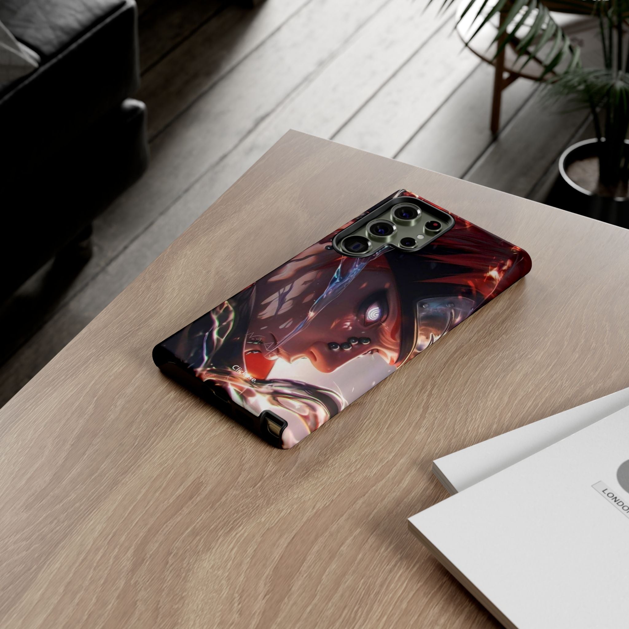 Pain Nagato – Rinnegan Wrath Tough Phone Case by