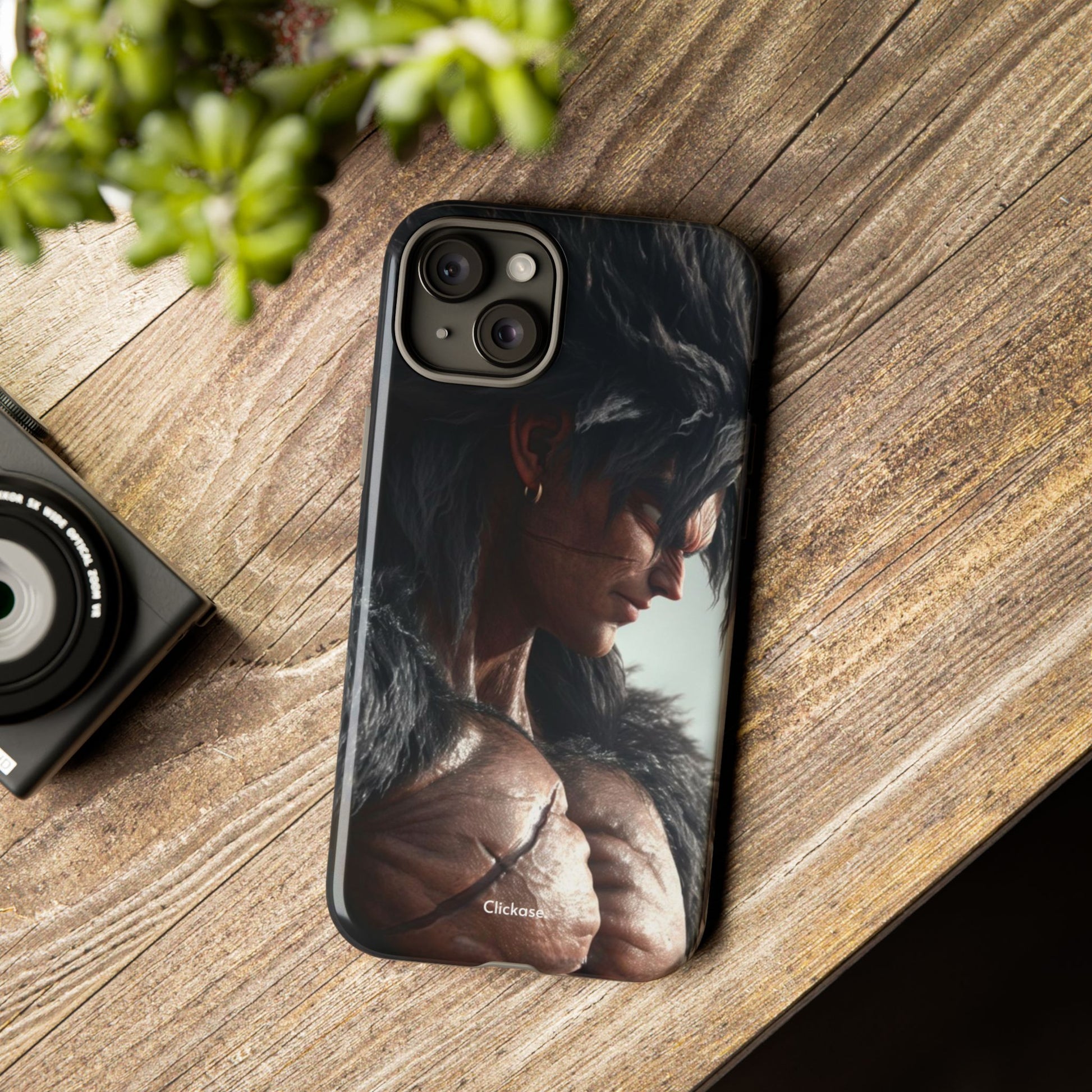 Broly Super Saiyan 4 Black – Berserker Edition Tough Phone Case by