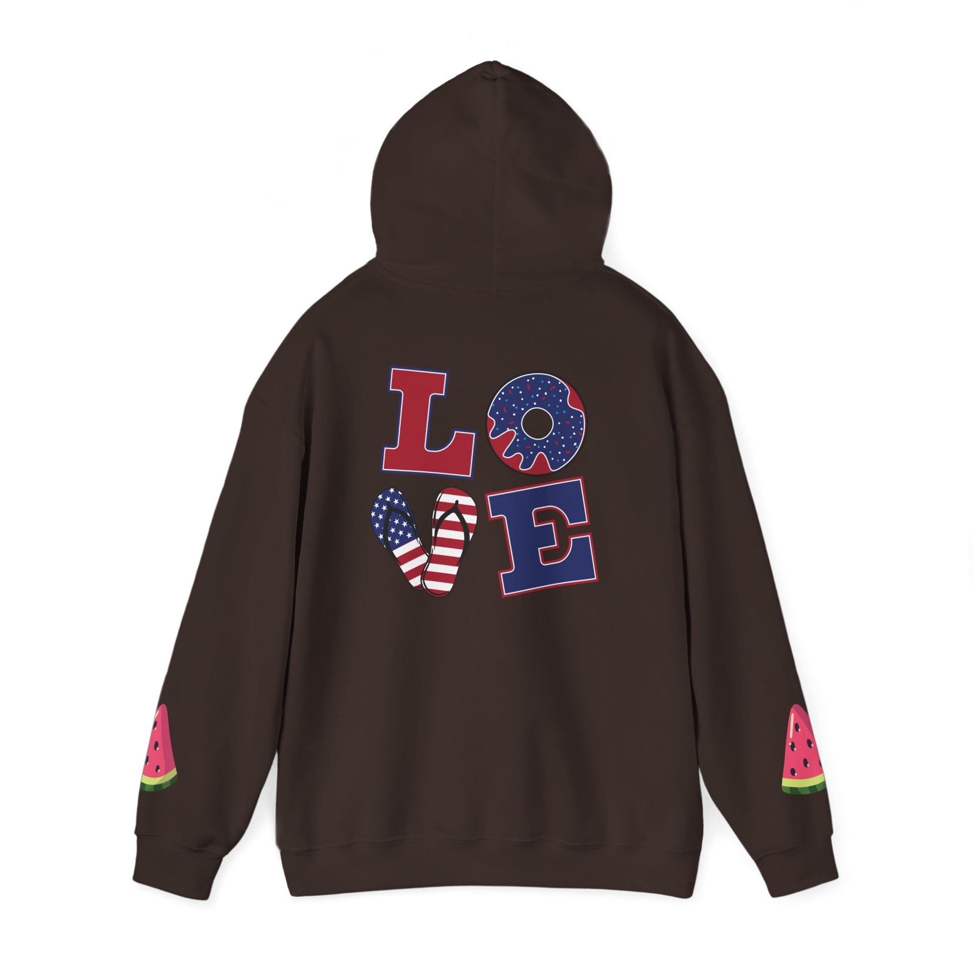 Super Dad Heart Hoodie by