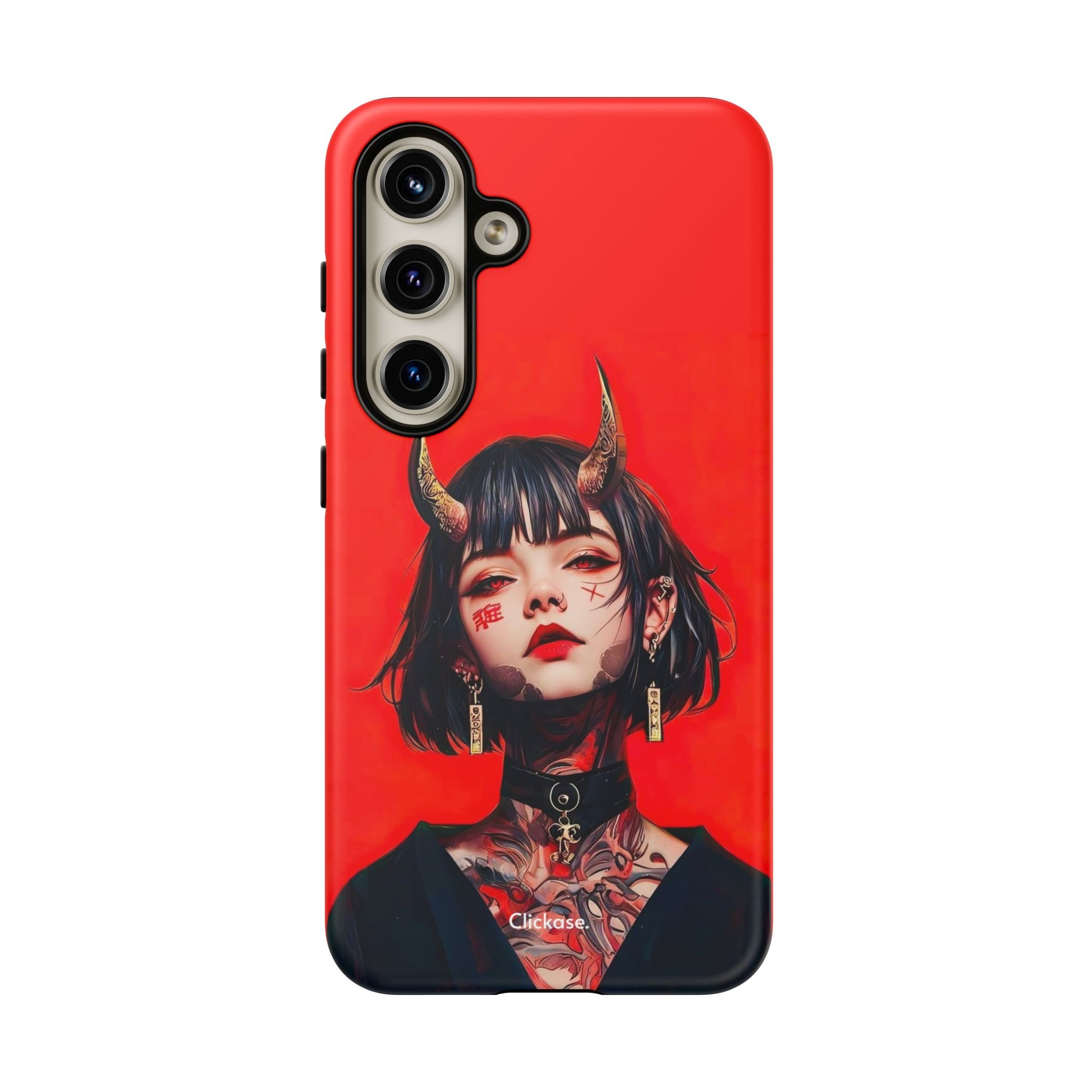 Stylish Phone Case with Edgy Design, Unique Phone Cover, Gothic Aesthetic Accessories, Trendy Cell Phone Case, Perfect Gift for Teens by