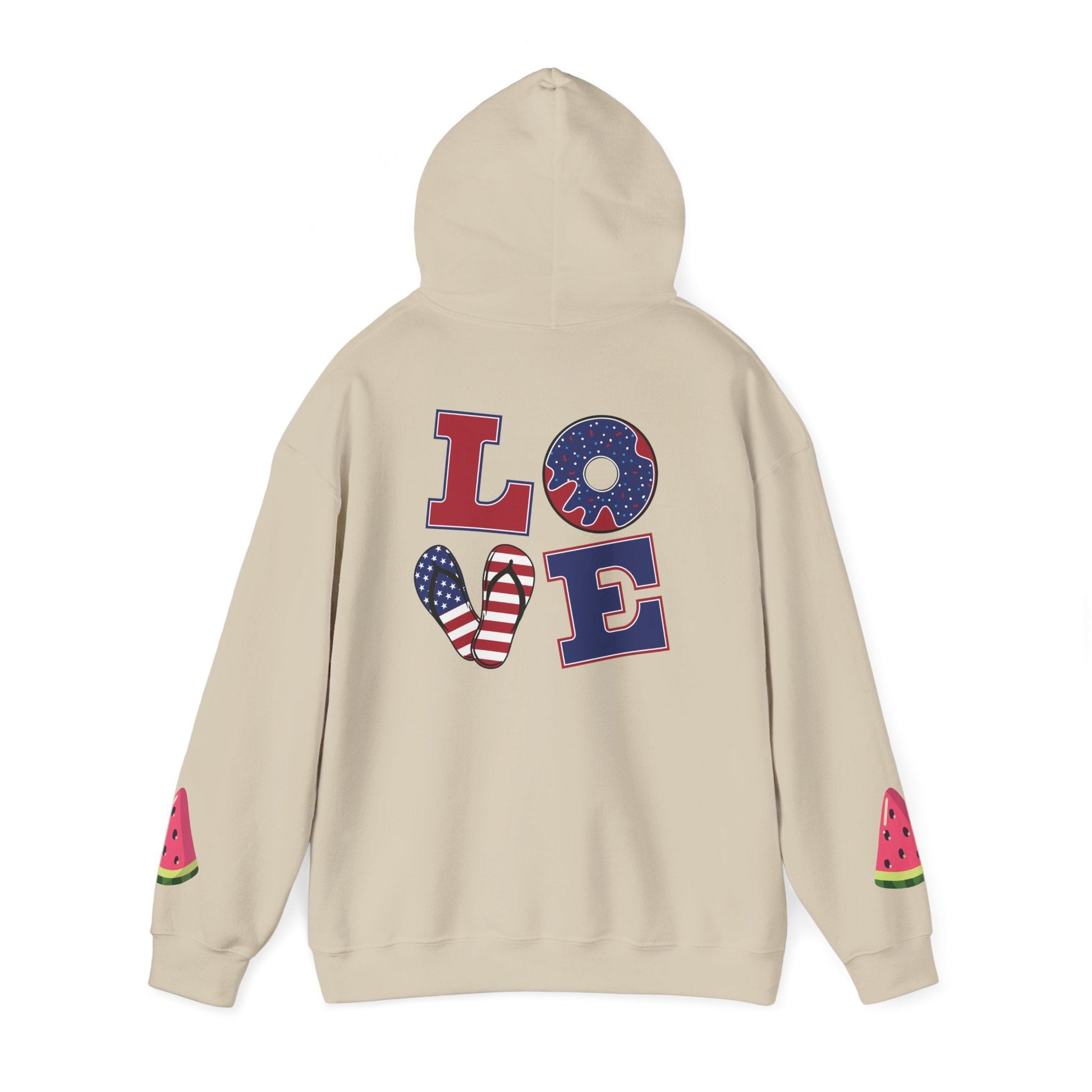 Super Dad Heart Hoodie by