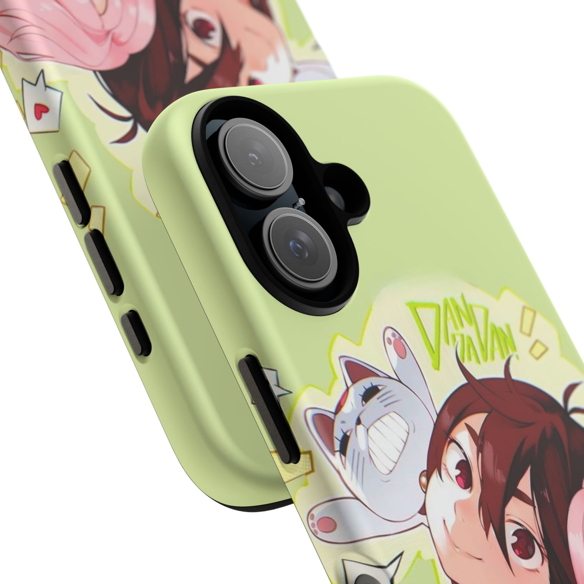 Momo & Aira - Dan Da Dan Tough Phone CasePhone CaseClickase®Momo & Aira