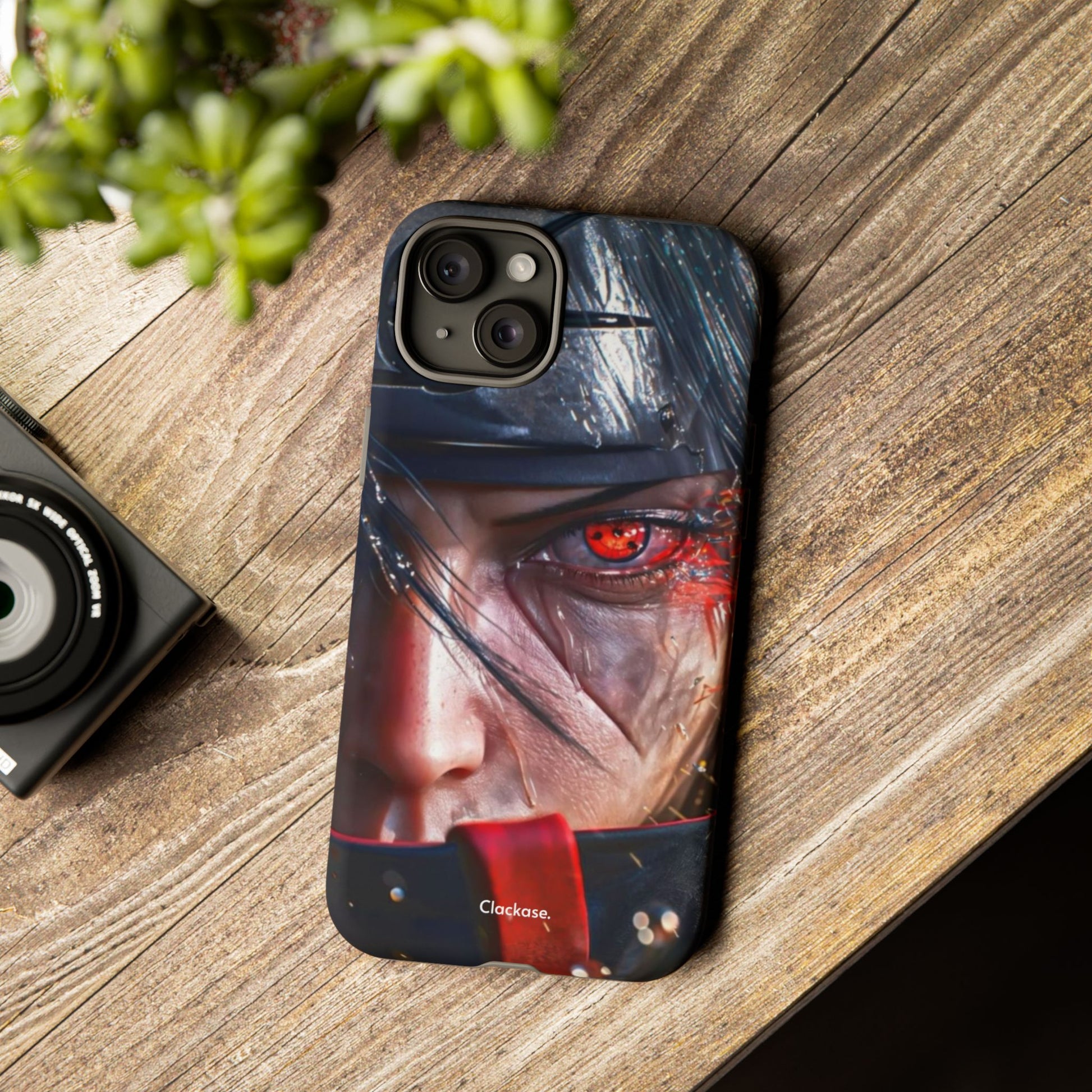 Itachi Uchiha – Eternal Sharingan Tough Phone Case by