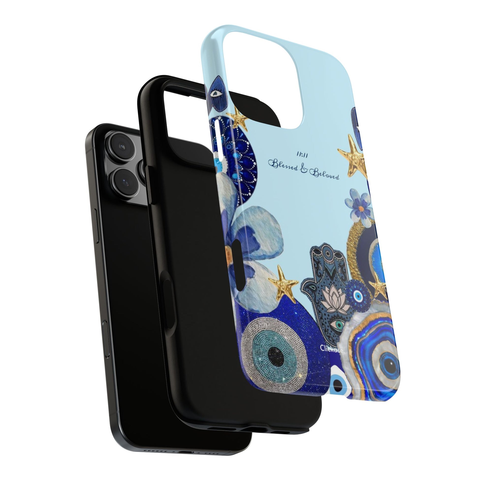 Hamsa Ocean-Inspired Tough Phone Case by