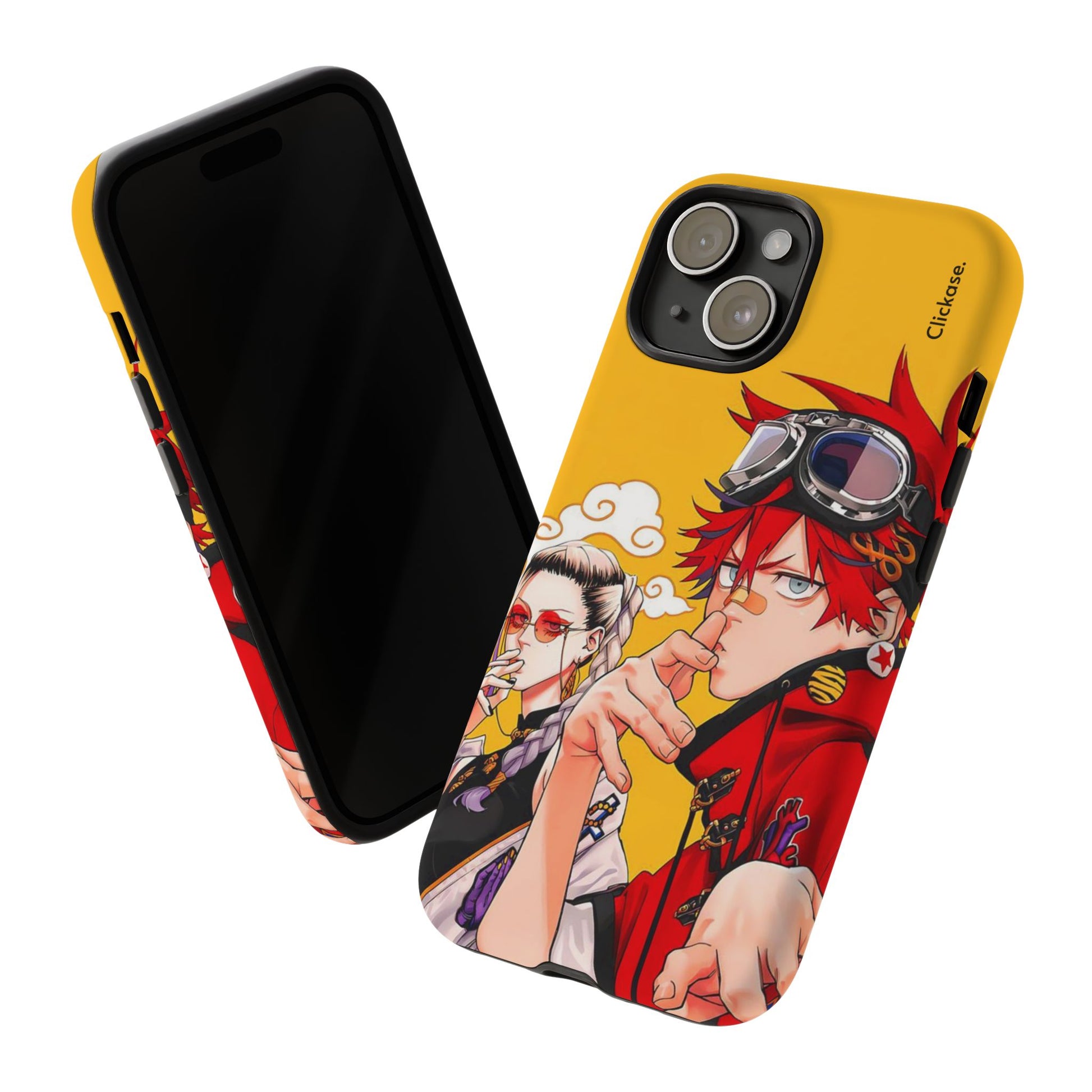 Alma & Tao Saotome - Gokurakugai Tough Phone Case by