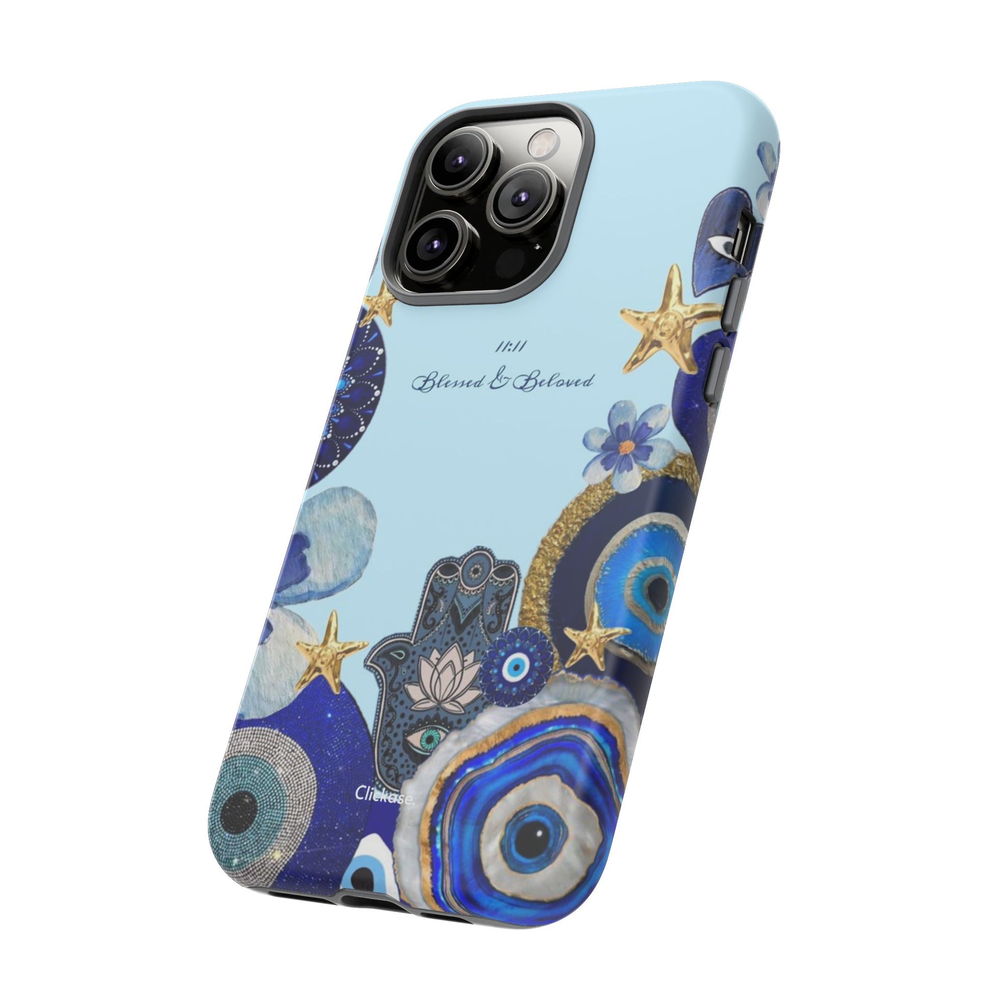 Hamsa Ocean-Inspired Tough Phone Case by